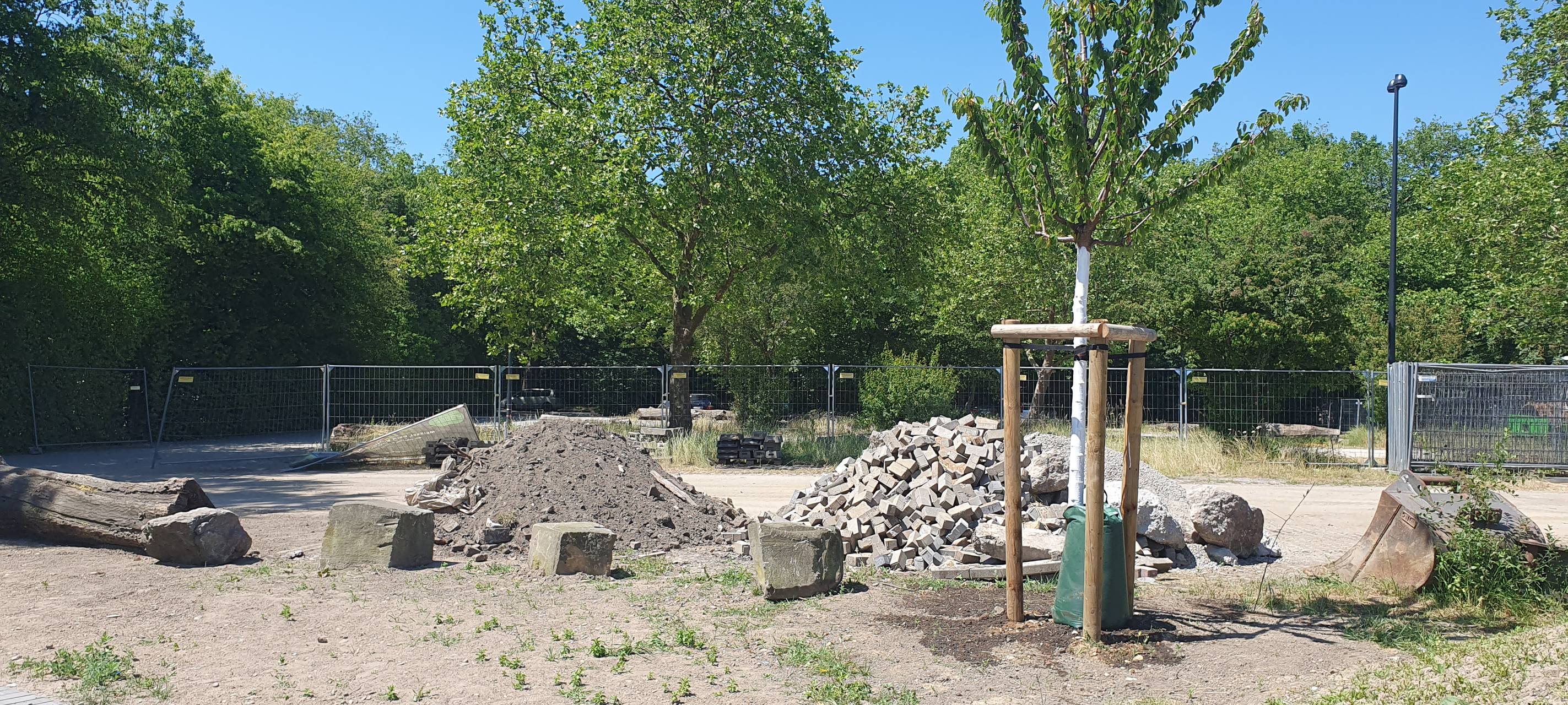 Eröffnung im Revierpark Nienhausen in Essen mit Parkfest