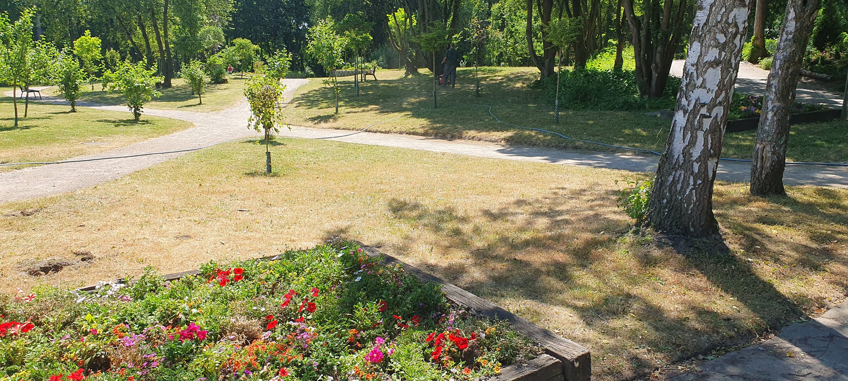 Eröffnung im Revierpark Nienhausen in Essen mit Parkfest