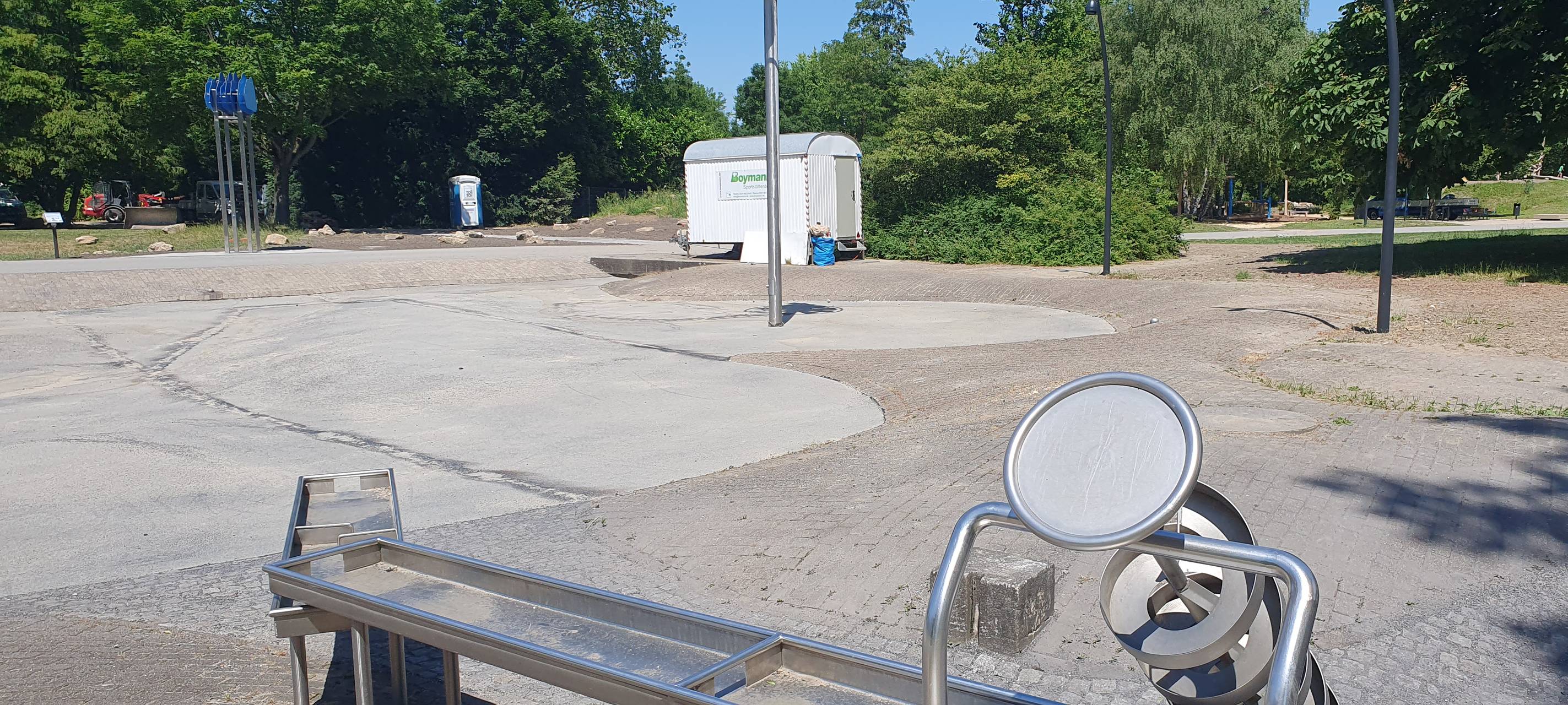 Eröffnung im Revierpark Nienhausen in Essen mit Parkfest