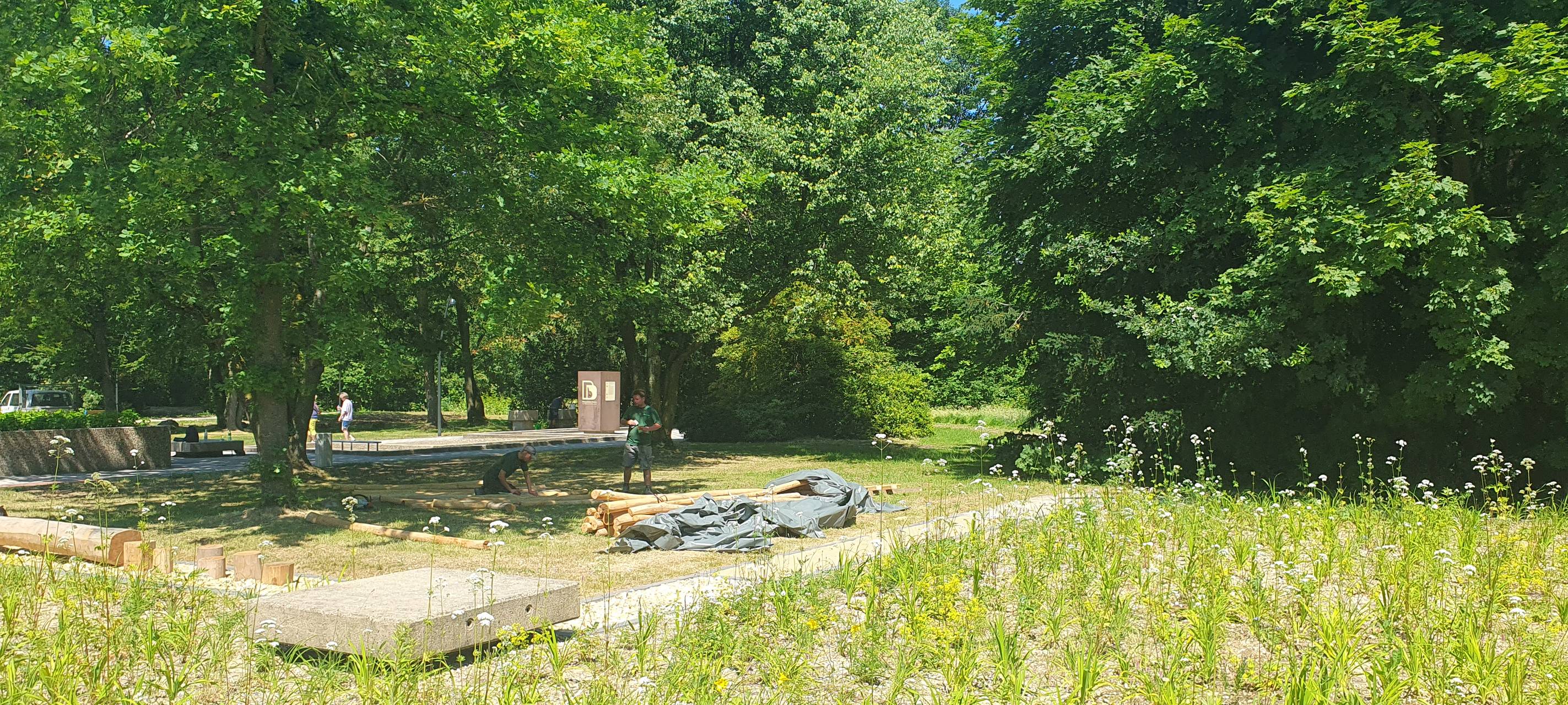 Eröffnung im Revierpark Nienhausen in Essen mit Parkfest