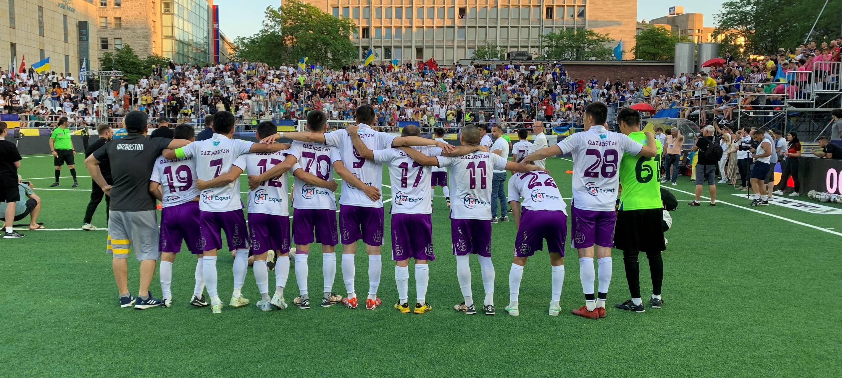 Kleinfeldfußball-WM in Essen: Viele Fans und ein glücklicher Sieger