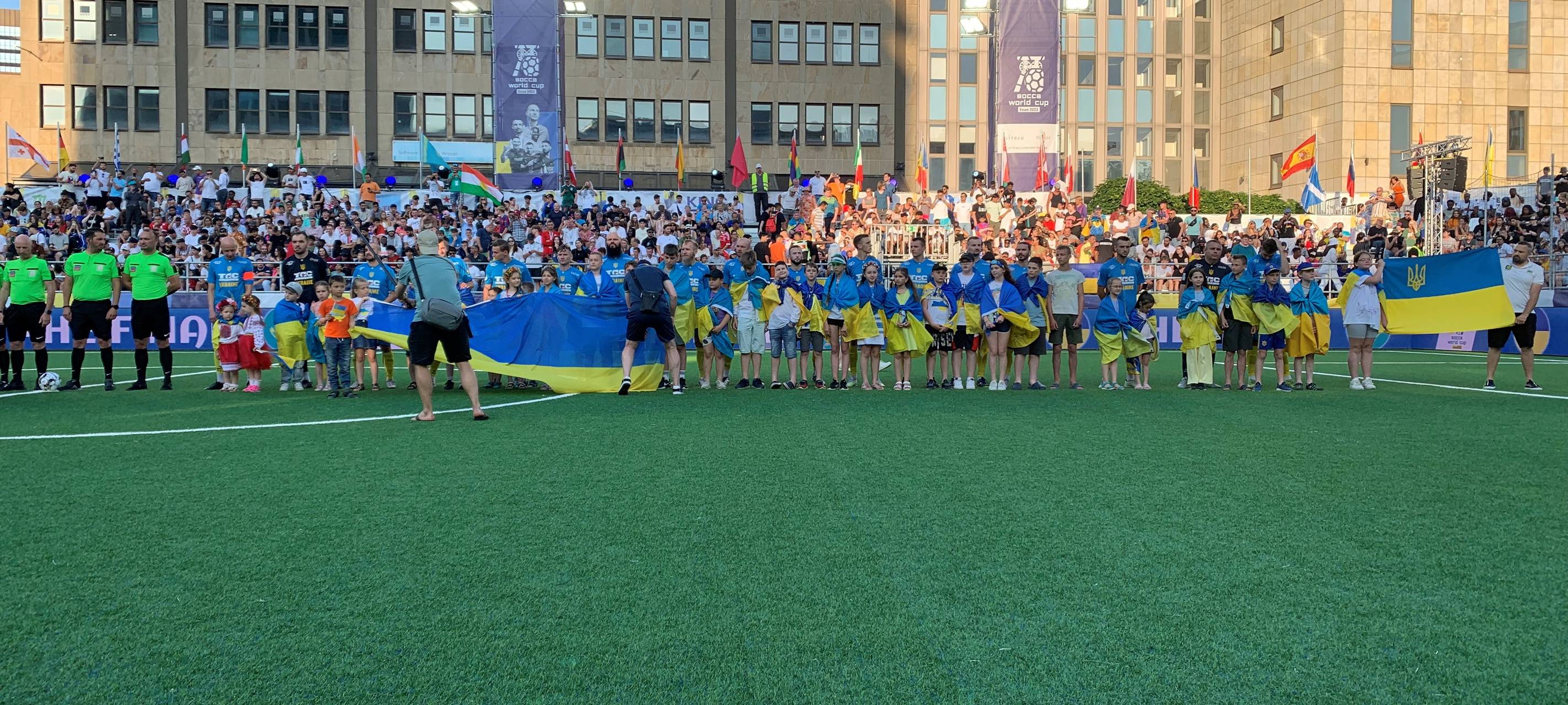 Kleinfeldfußball-WM in Essen: Viele Fans und ein glücklicher Sieger