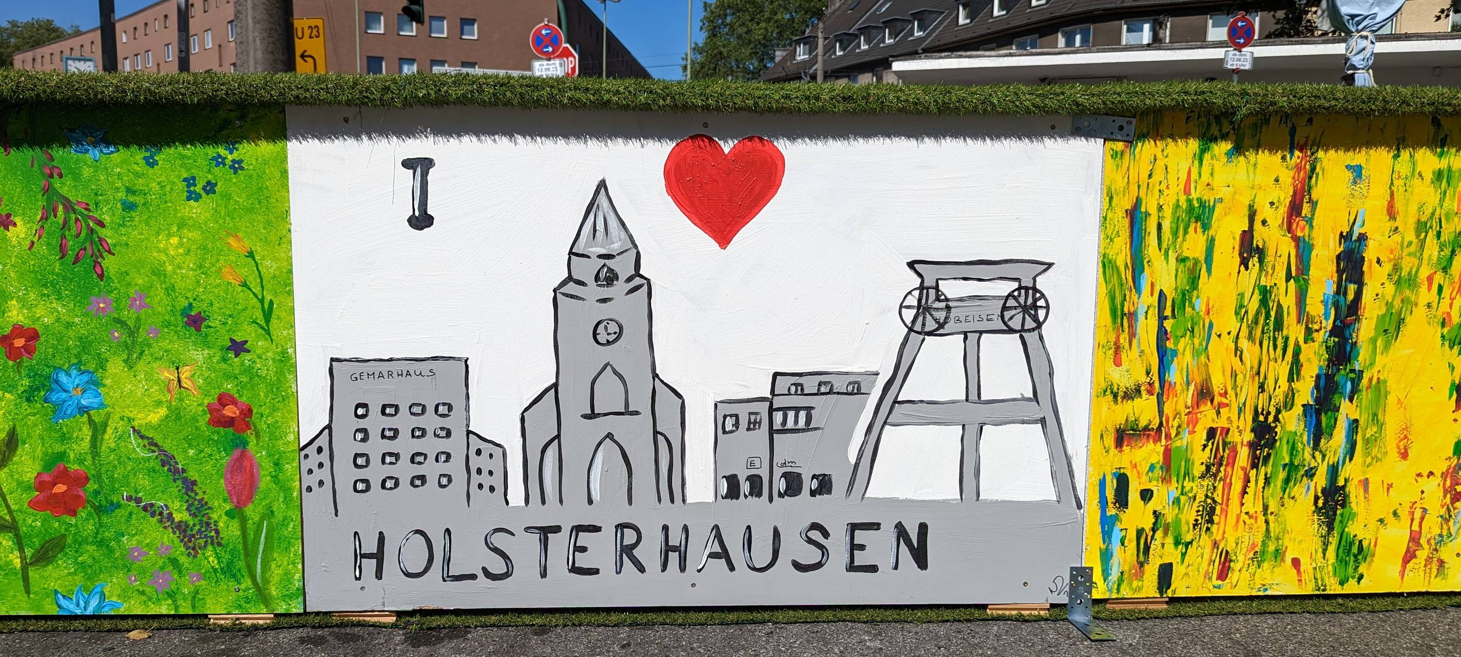 Öffentlicher Platz in Essen umgestaltet