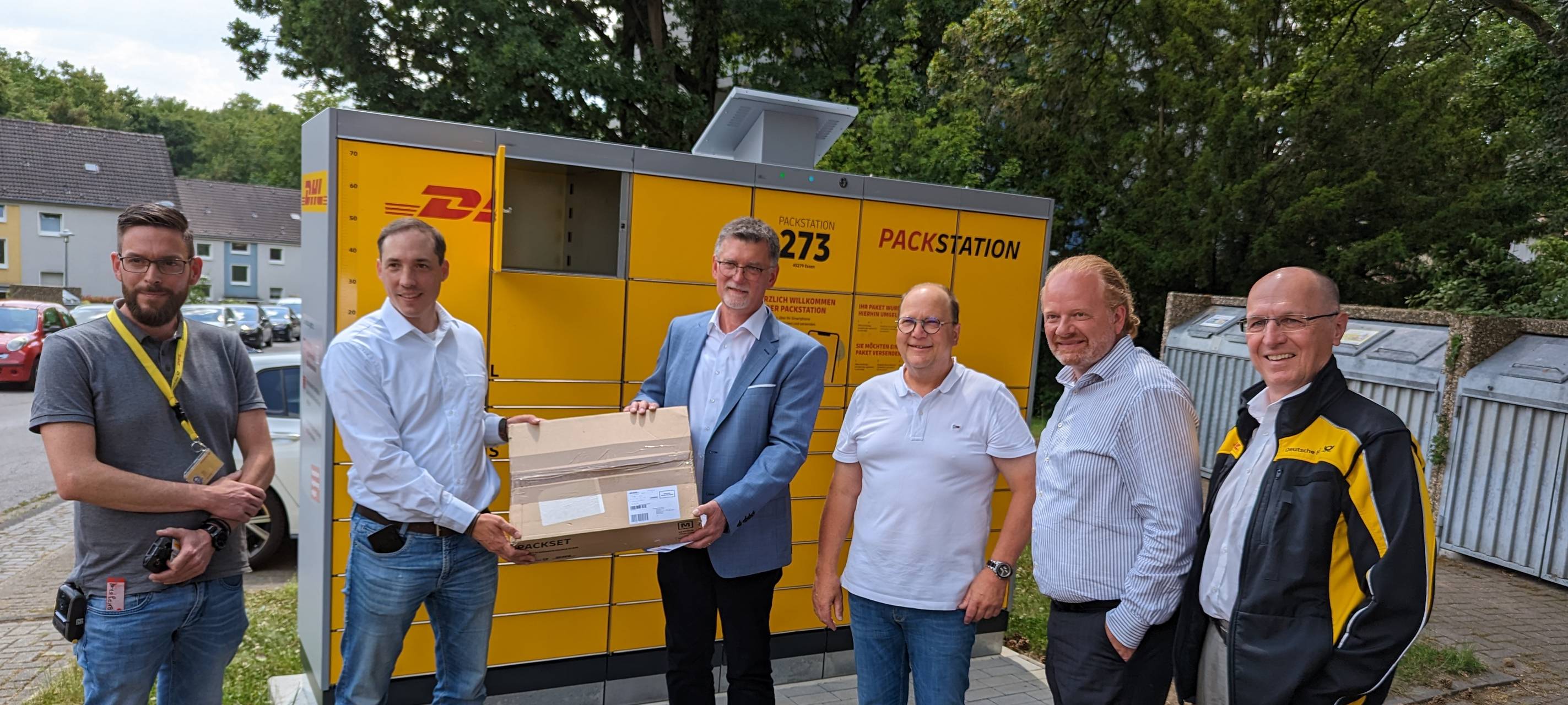 Packstationen in Essen in Wohngebieten - Mehr Service für Mieter