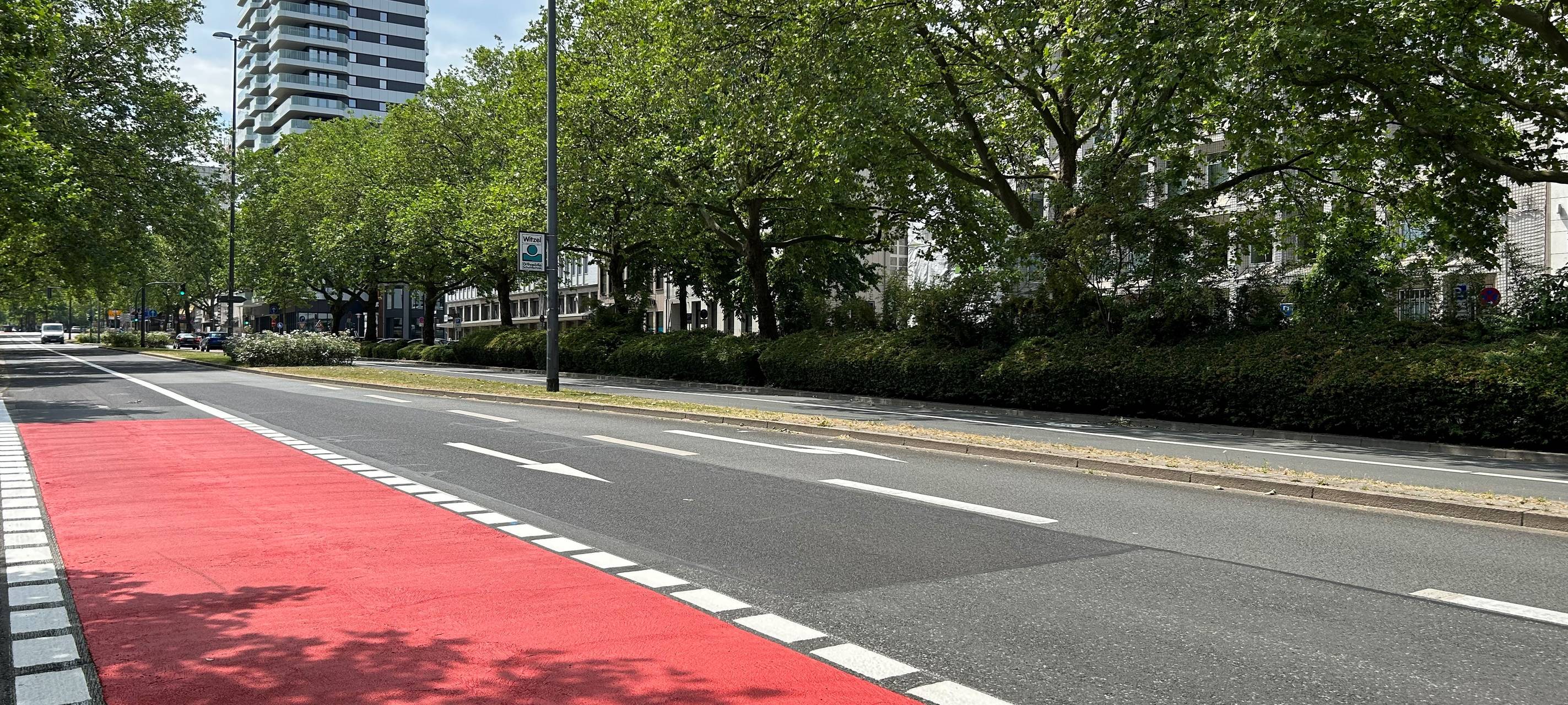 Essen macht Platz für Radfahrer