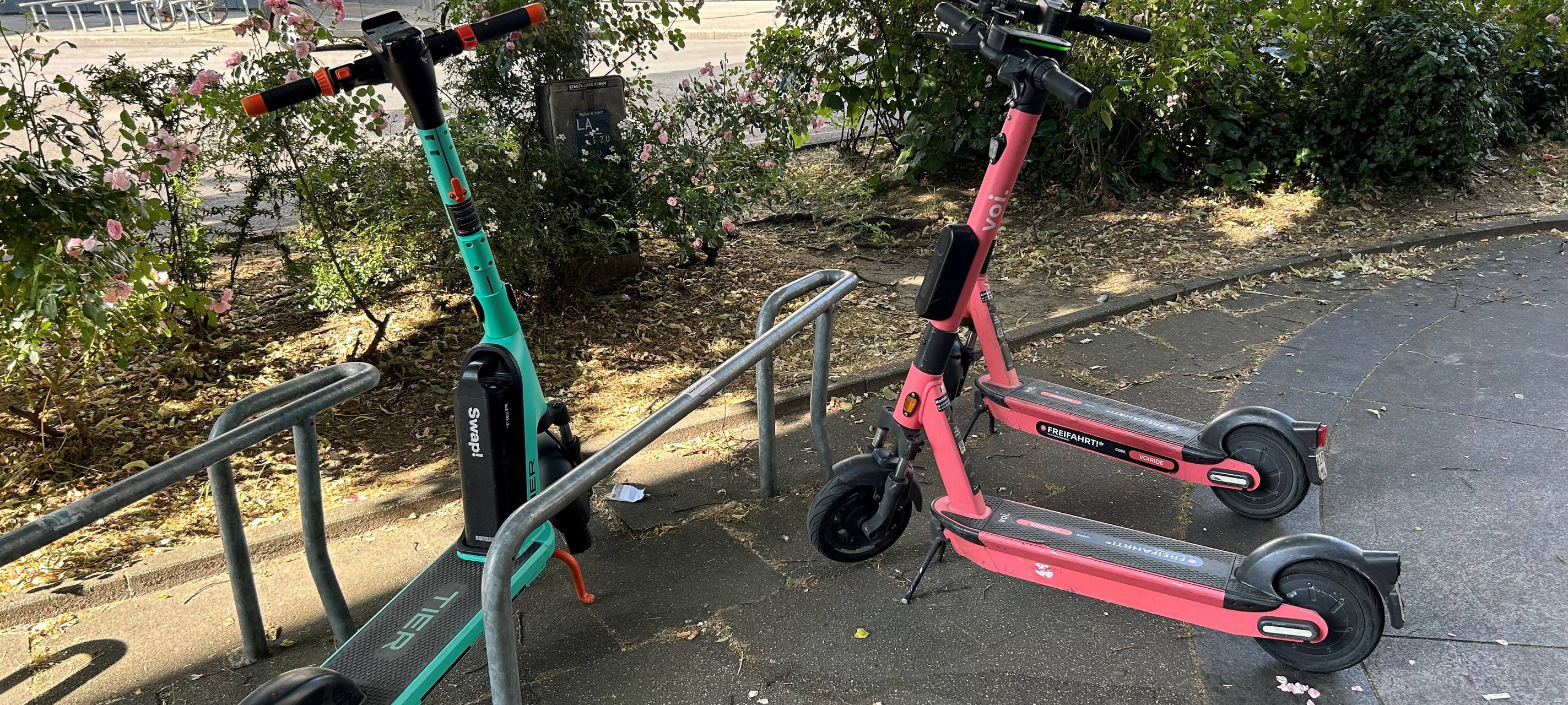 Essen will Gebühren für E-Scooter kassieren - Wird die Ausleihe teurer?