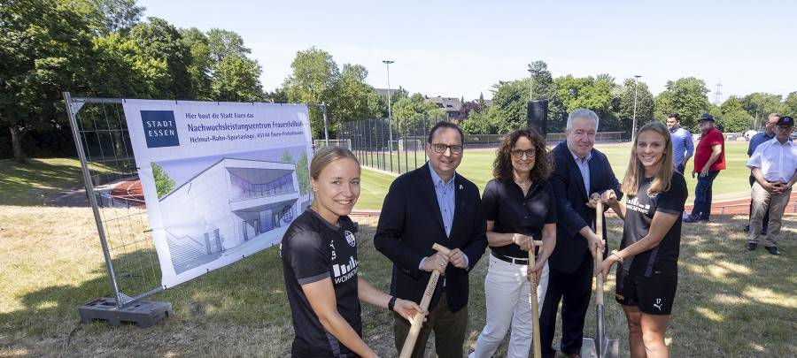 SGS Essen bekommt neues Funktionsgebäude