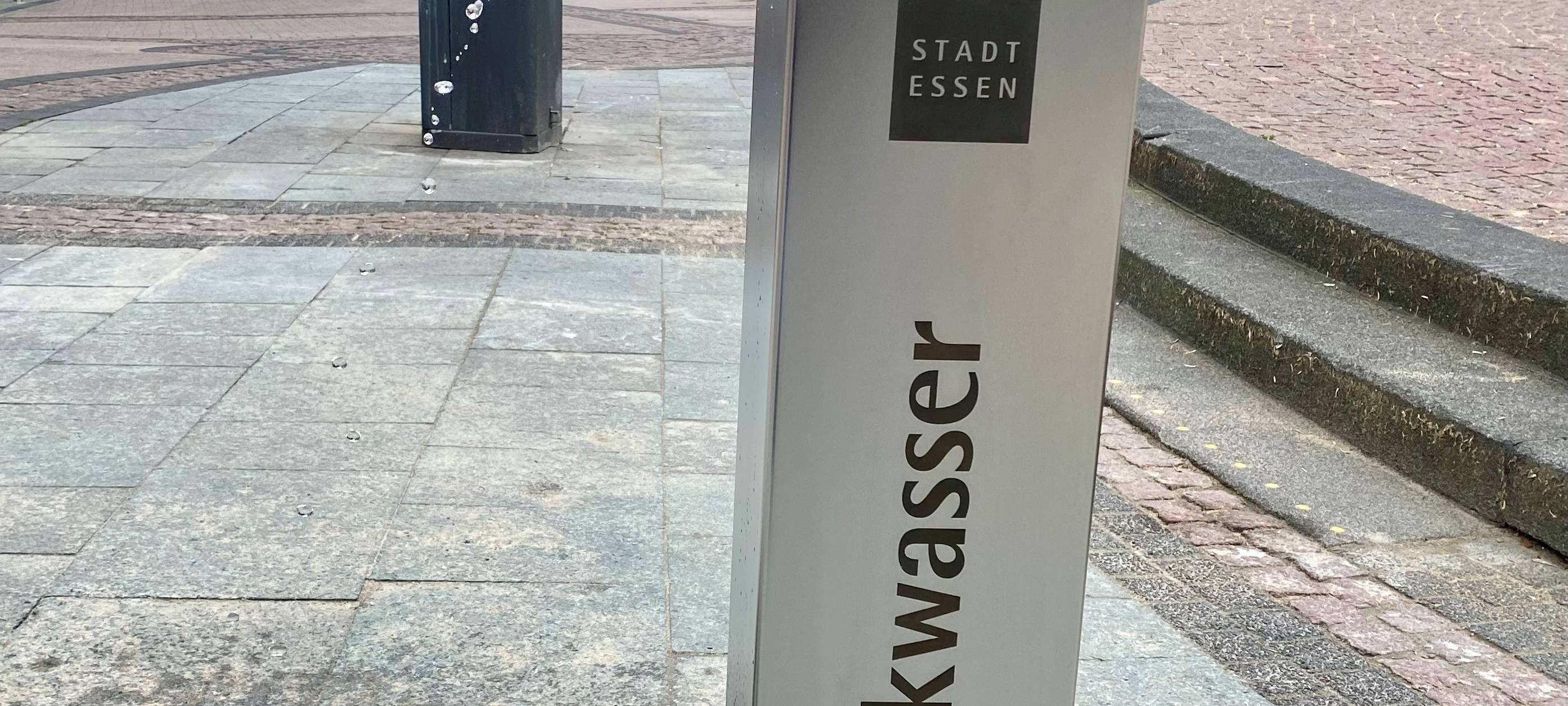 Ausbau der Trinkwasserbrunnen in Essen kommt voran