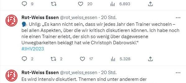 Rot-Weiss Essen muss Jahreshauptversammlung abbrechen