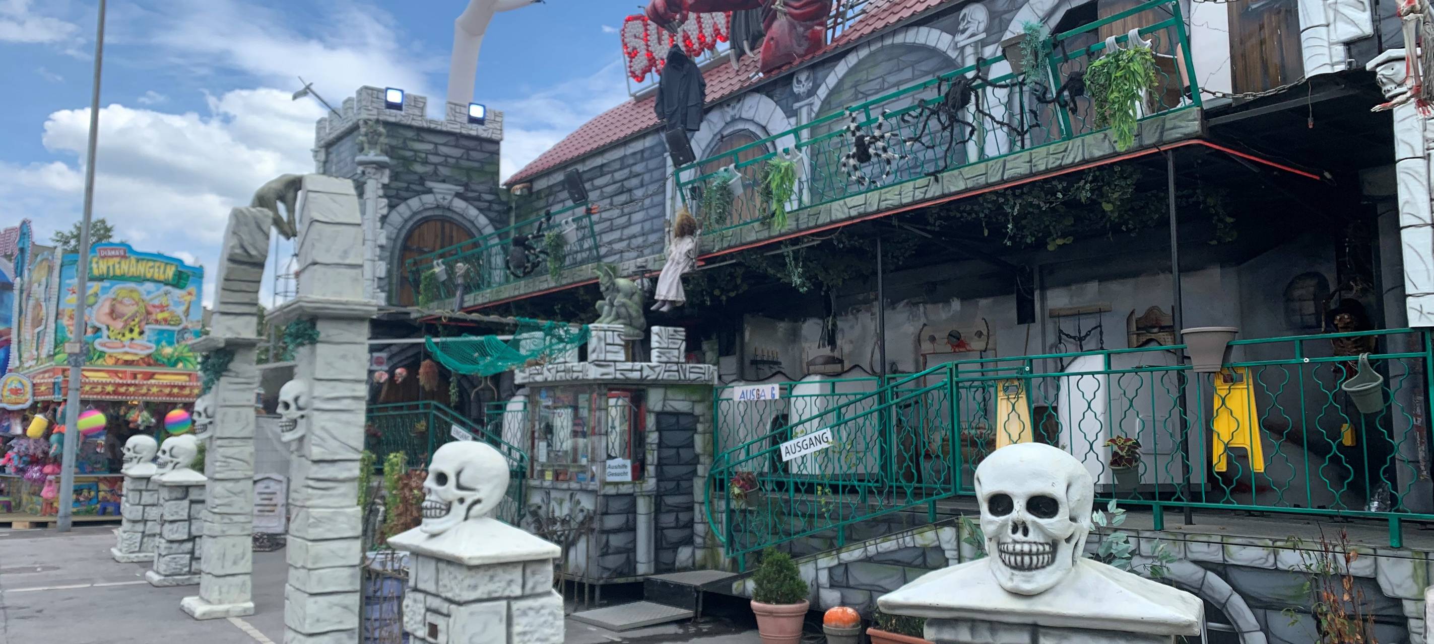 Kirmes in Essen an der Grugahalle