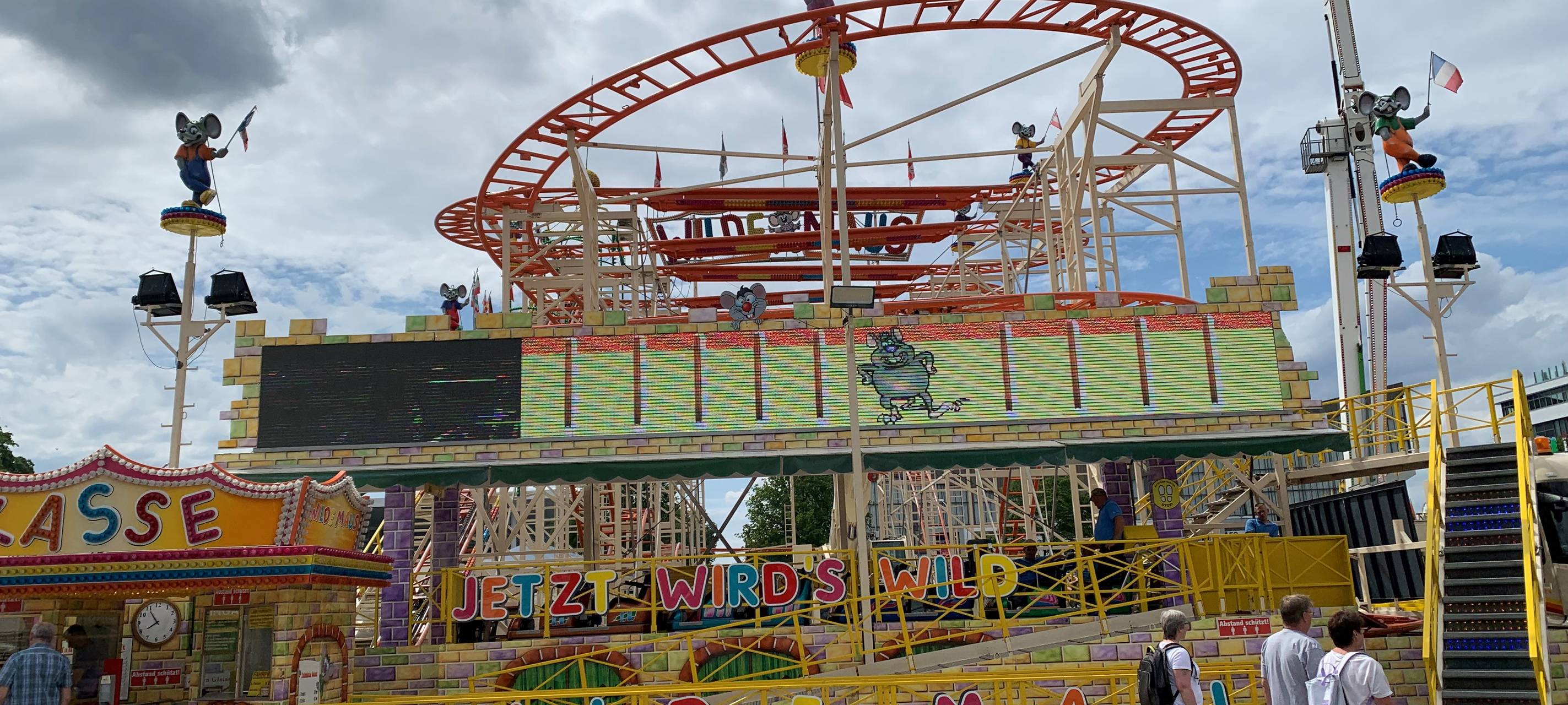 Kirmes in Essen an der Grugahalle