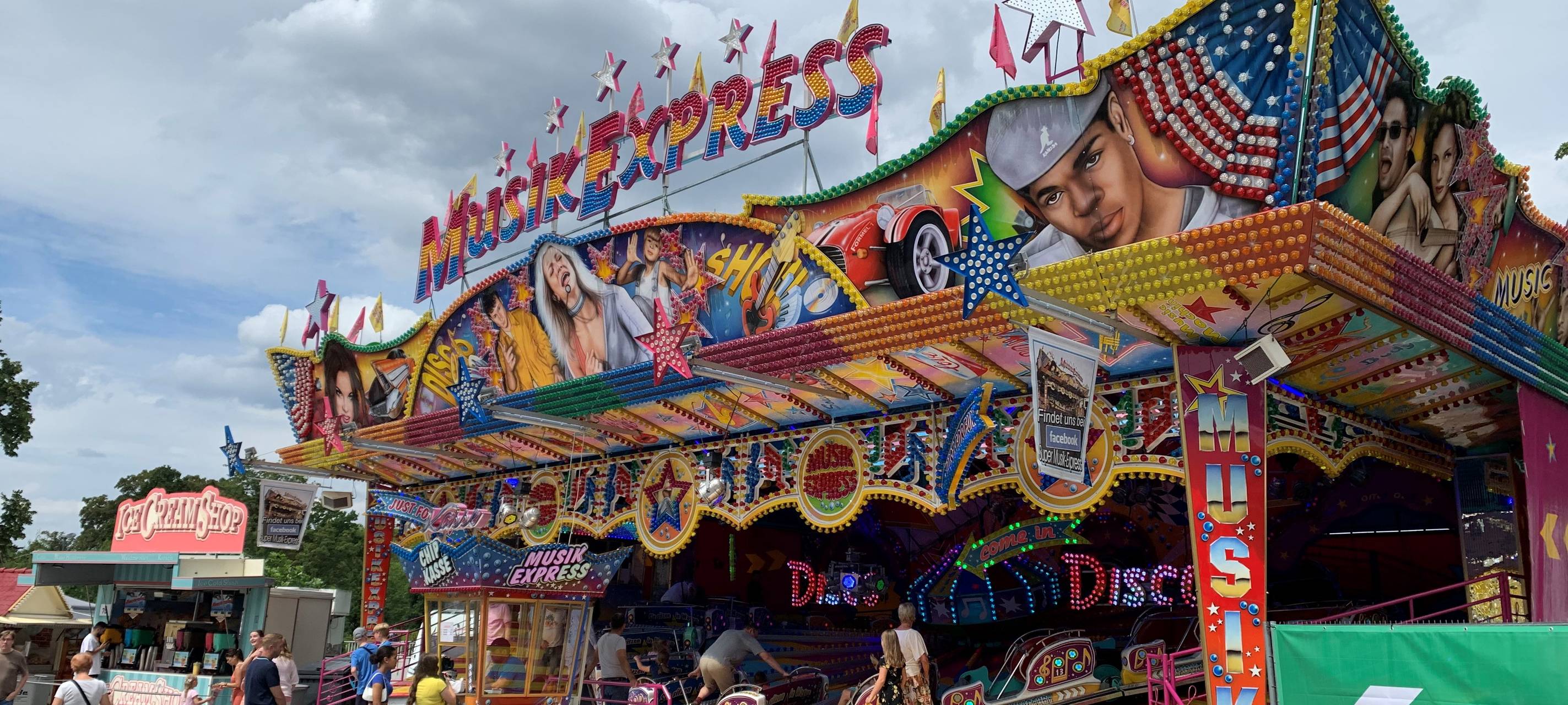 Kirmes in Essen an der Grugahalle
