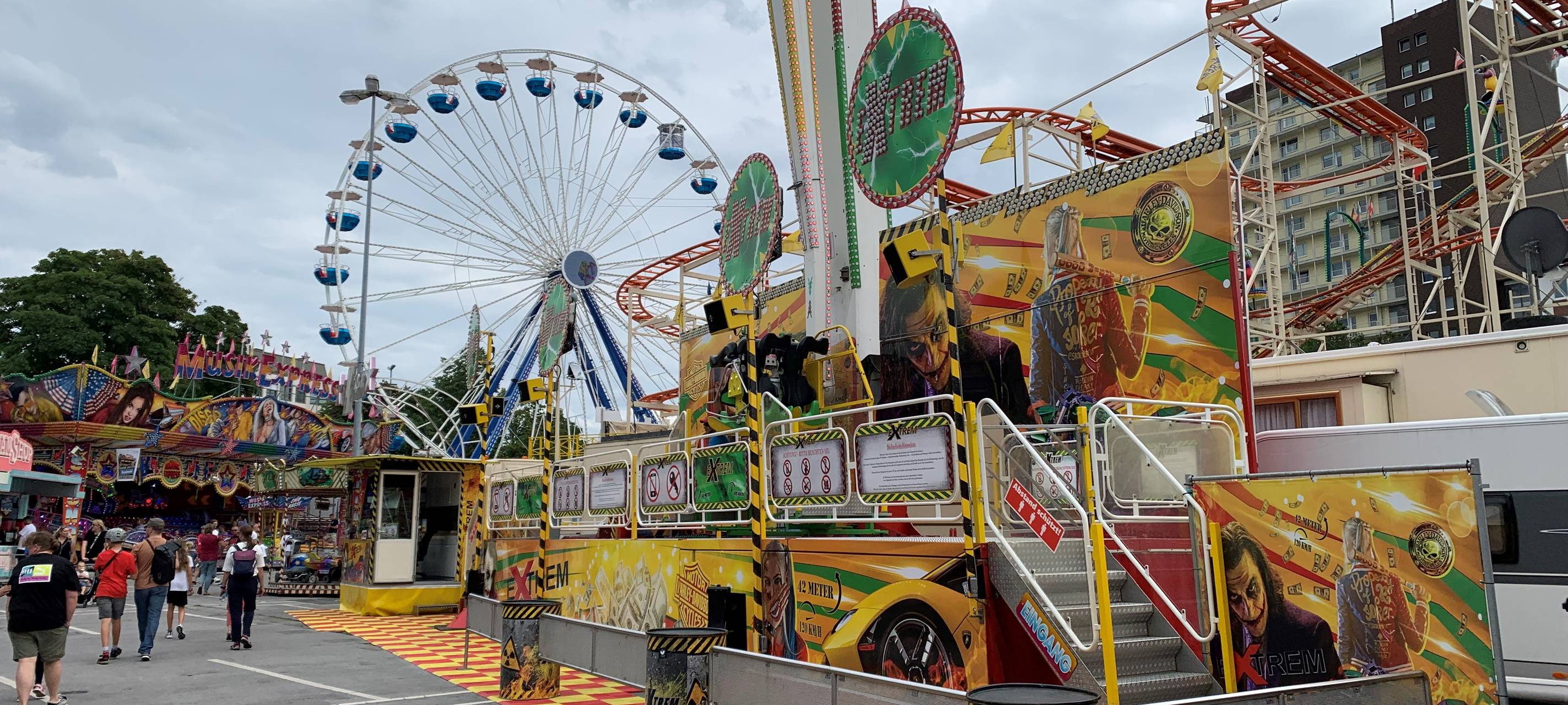 Kirmes in Essen an der Grugahalle