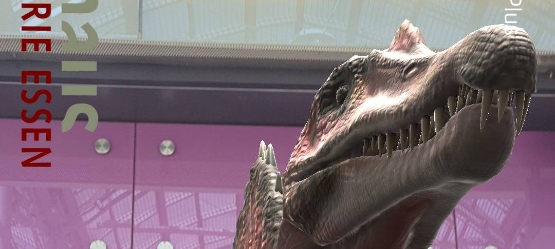 Dinosaurier-Spuren in Essen: Neue Attraktion in der Innenstadt