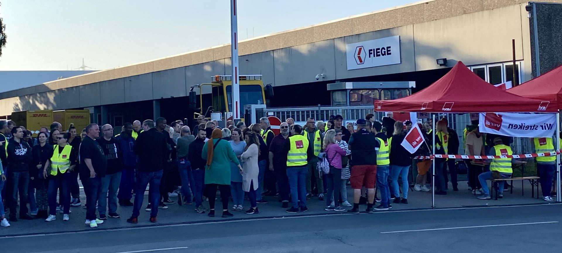 Streik in Essen: Galeria-Logistik frustriert und sauer