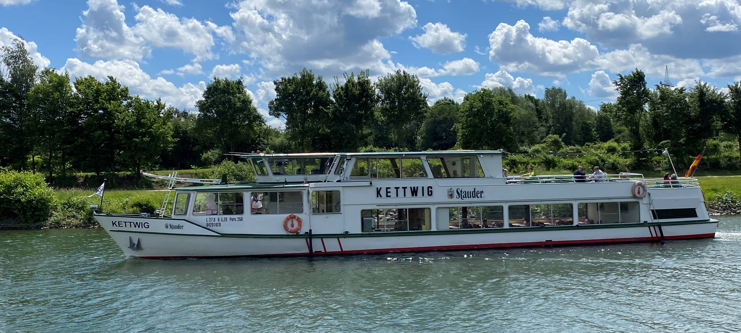 Fahrgastschiff aus Essen fährt wieder