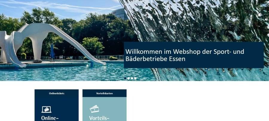 Schwimmbäder in Essen: Tickets gibt es jetzt auch online zu kaufen