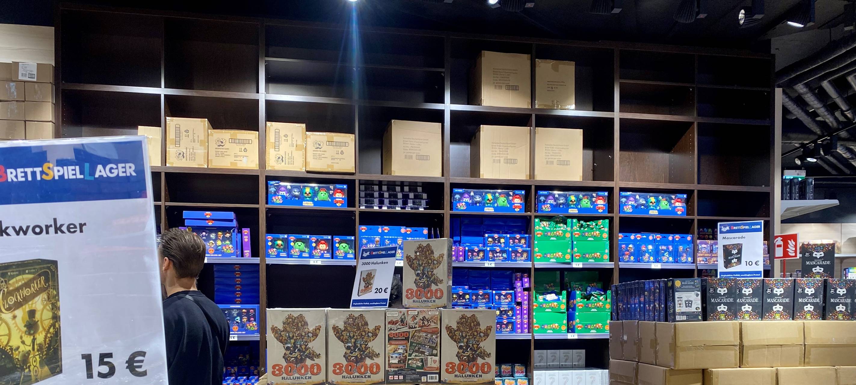 Pop-up-Store in Essen: Brettspiele zum halben Preis