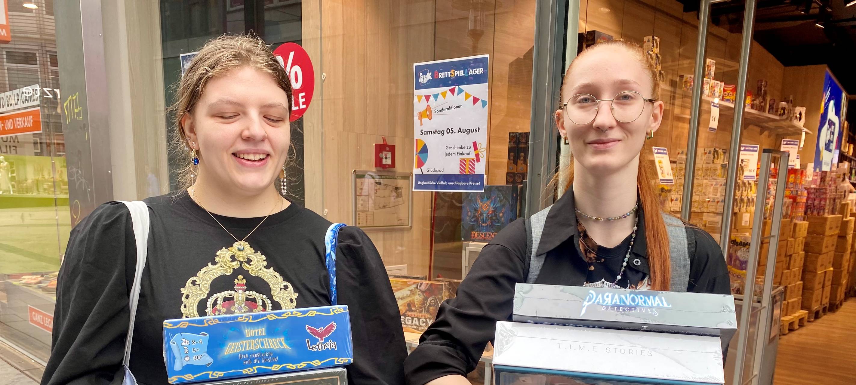 Pop-up-Store in Essen: Brettspiele zum halben Preis