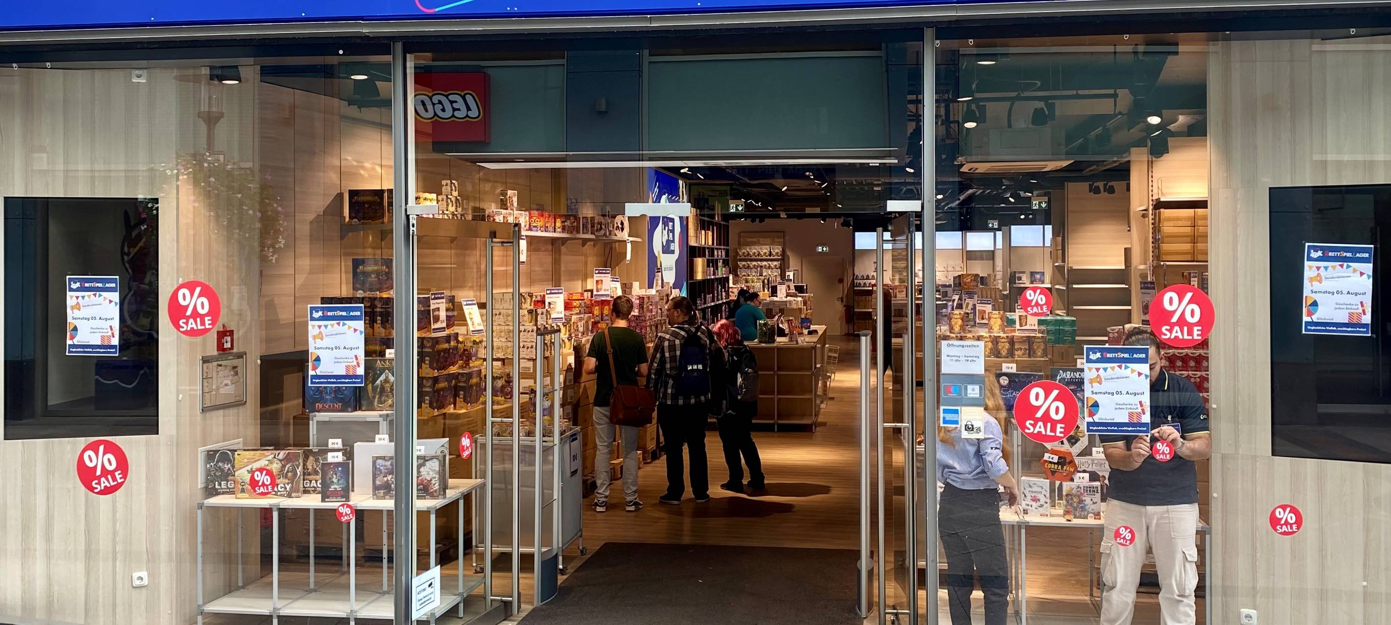 Pop-up-Store in Essen: Brettspiele zum halben Preis