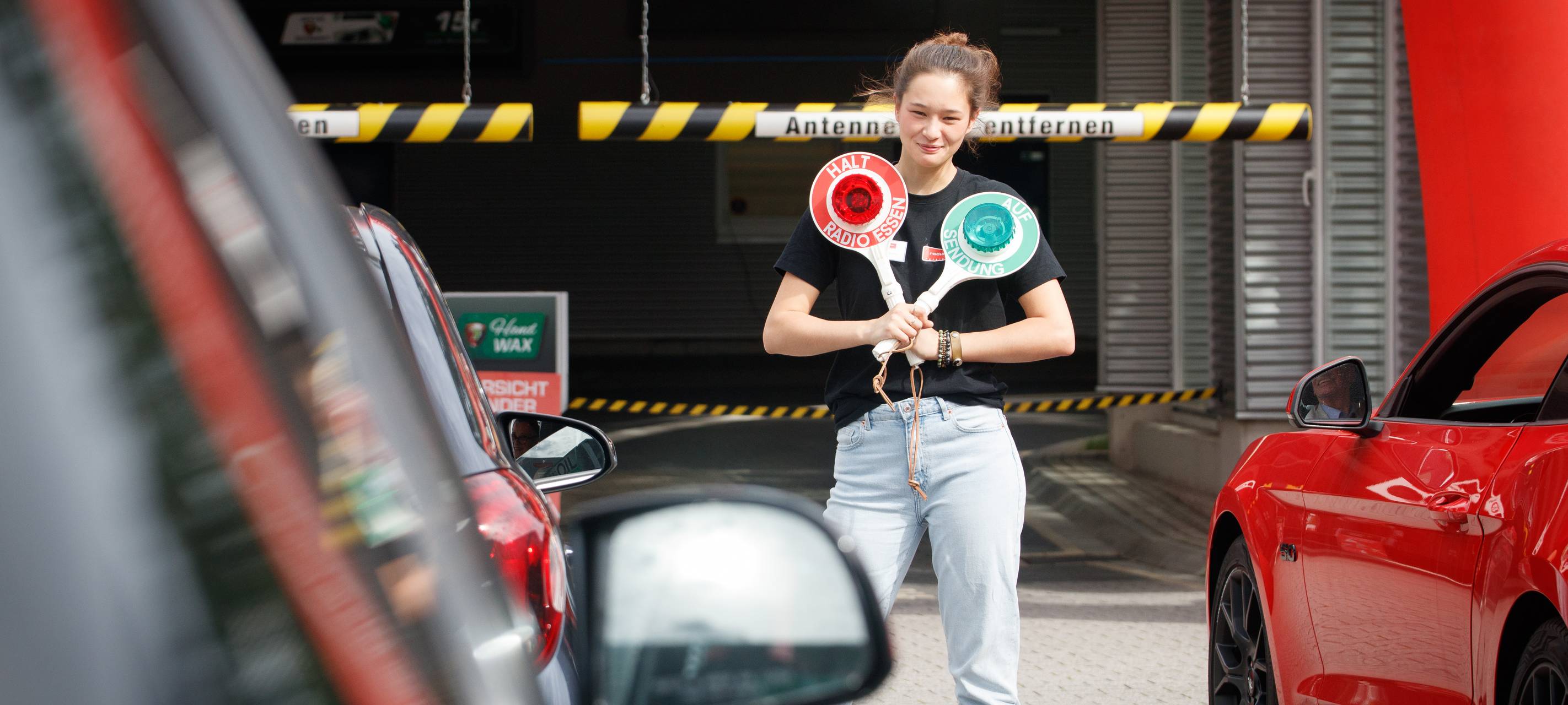 So war der Radio Essen-Verkehrsmeldertag