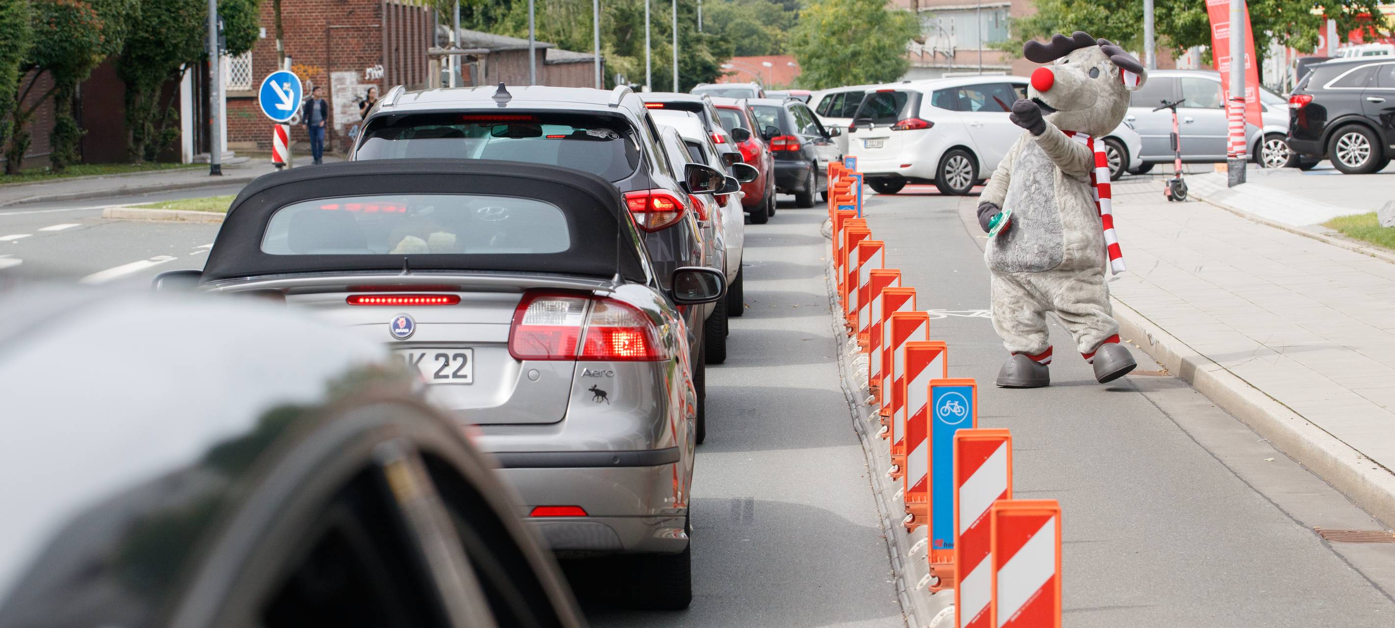 So war der Radio Essen-Verkehrsmeldertag