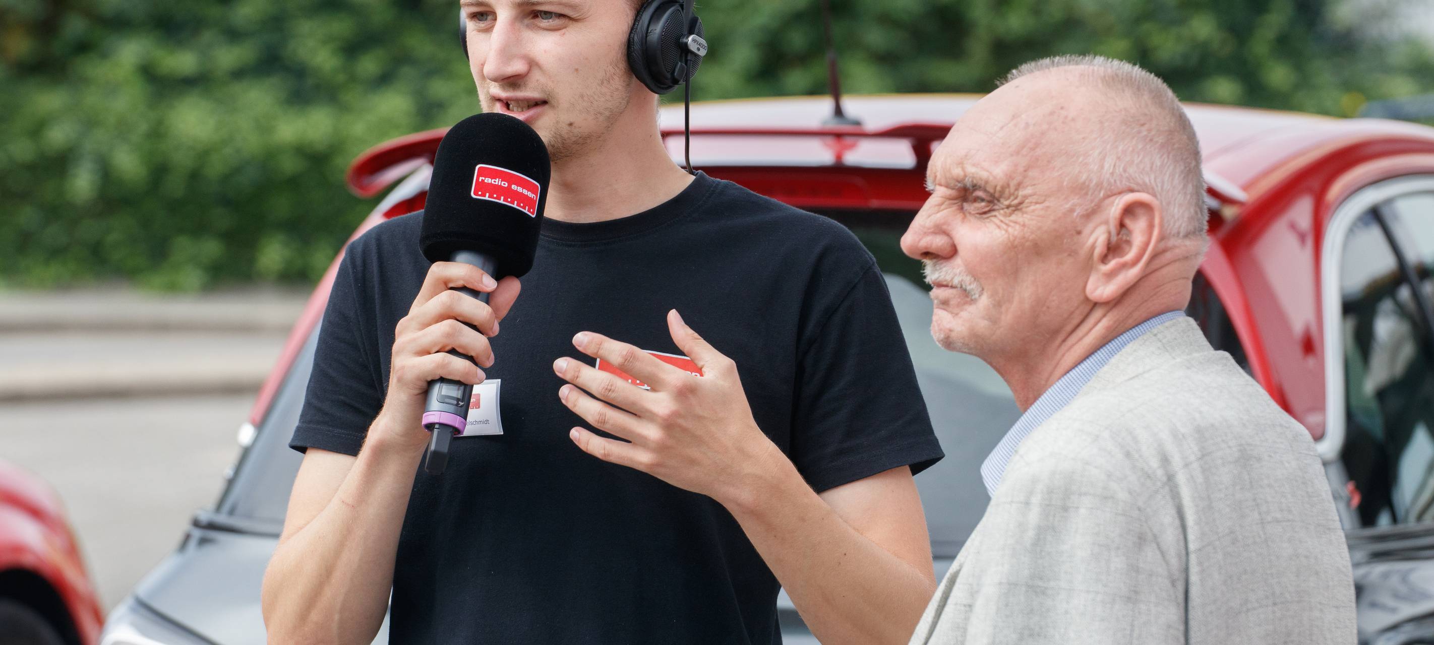 So war der Radio Essen-Verkehrsmeldertag