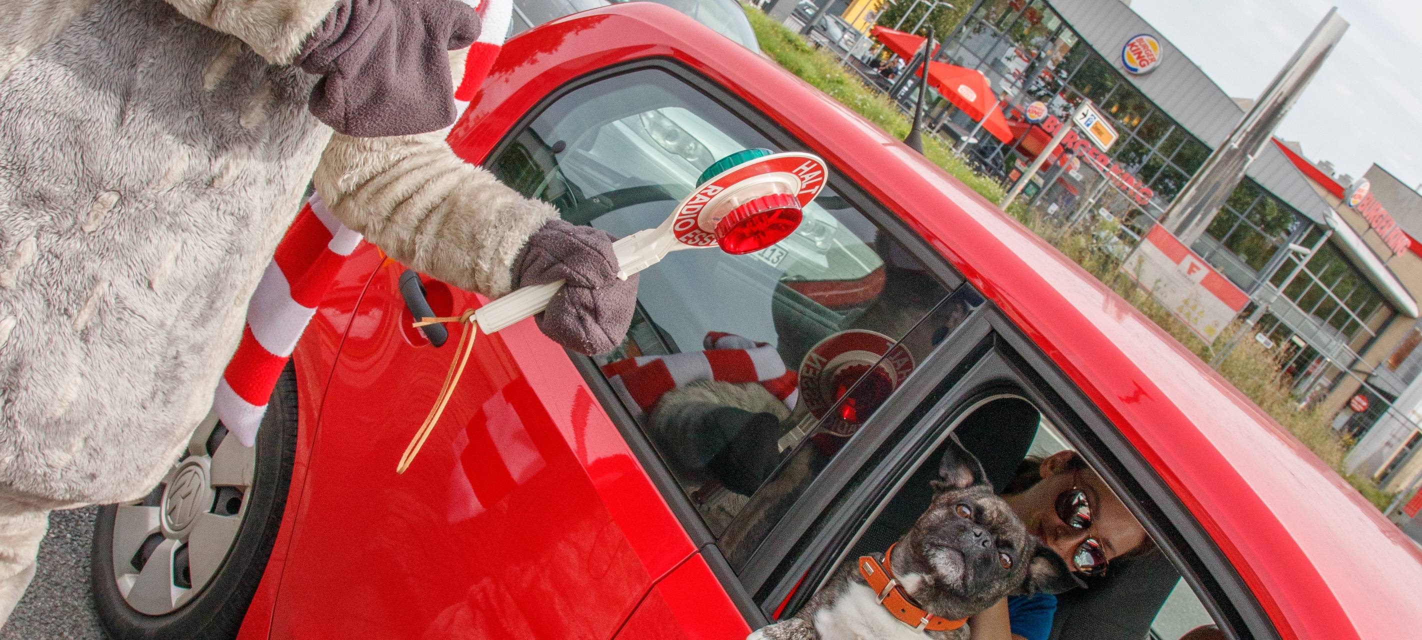 So war der Radio Essen-Verkehrsmeldertag
