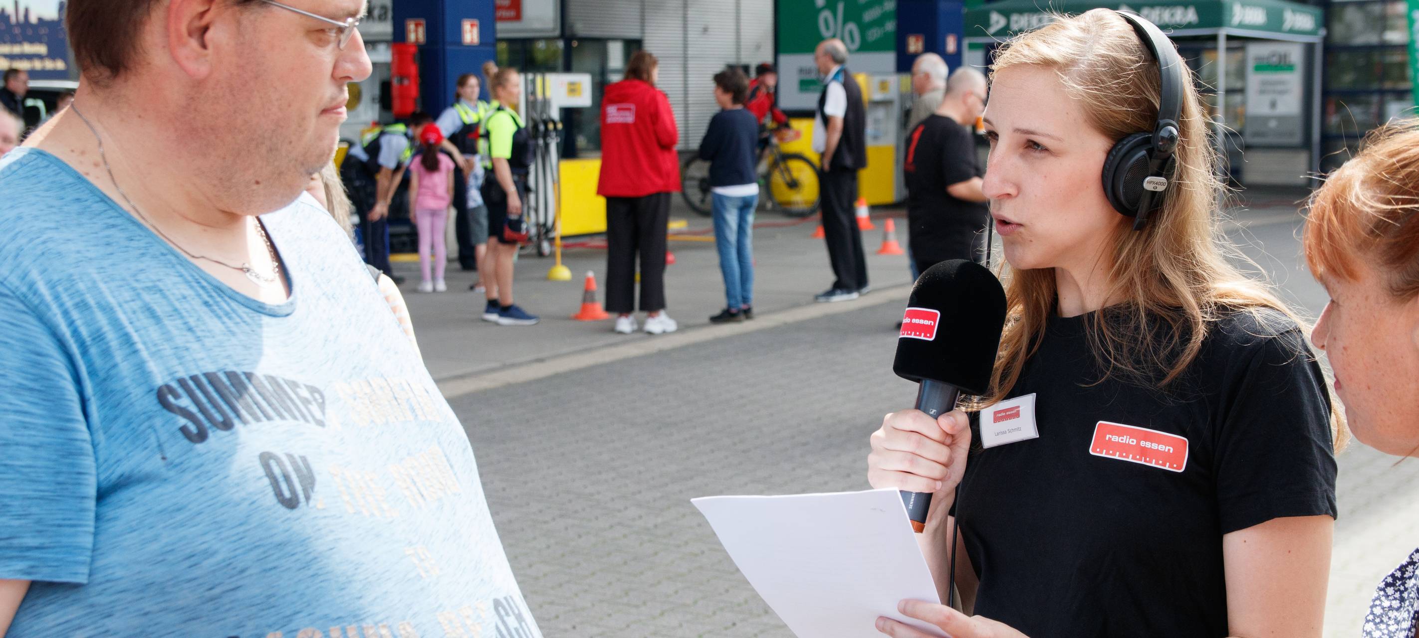 So war der Radio Essen-Verkehrsmeldertag