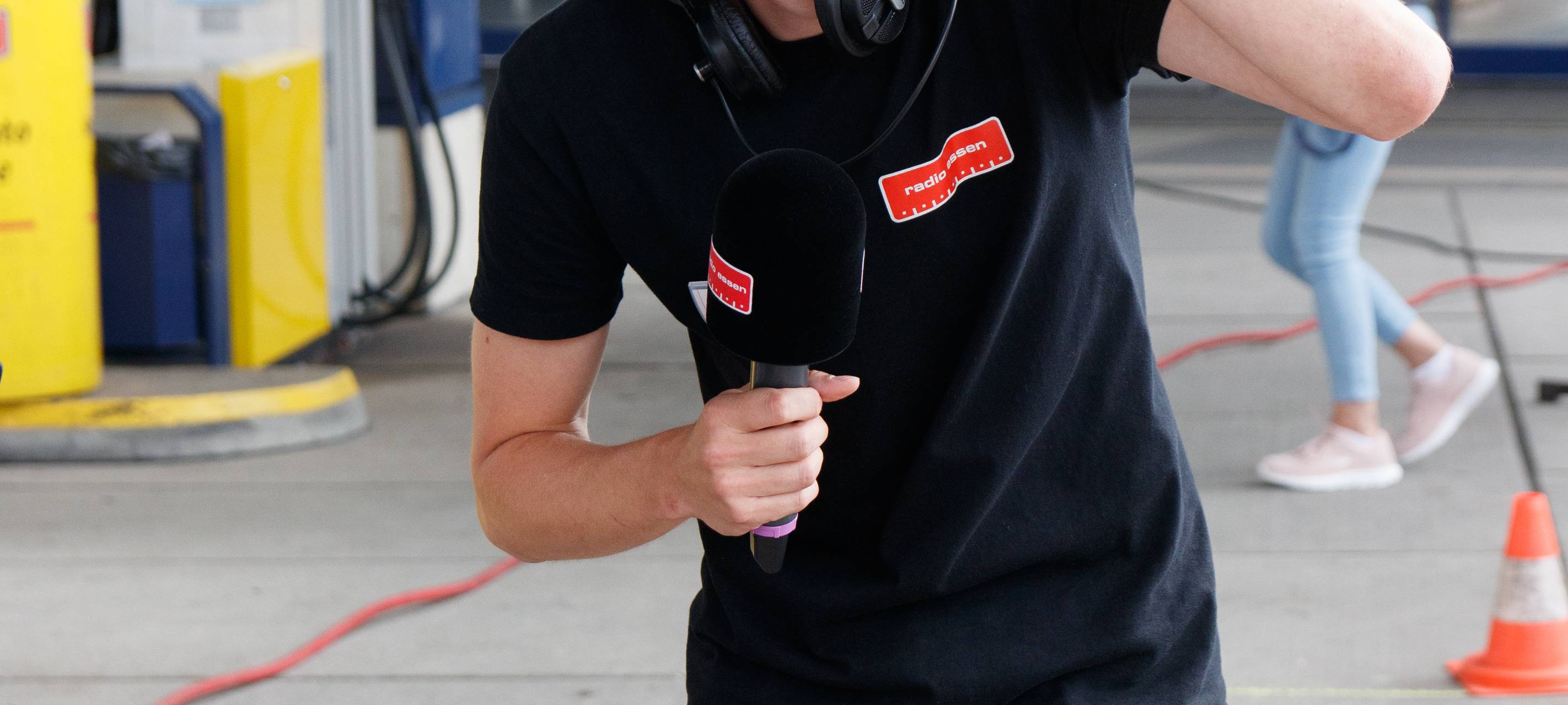 So war der Radio Essen-Verkehrsmeldertag