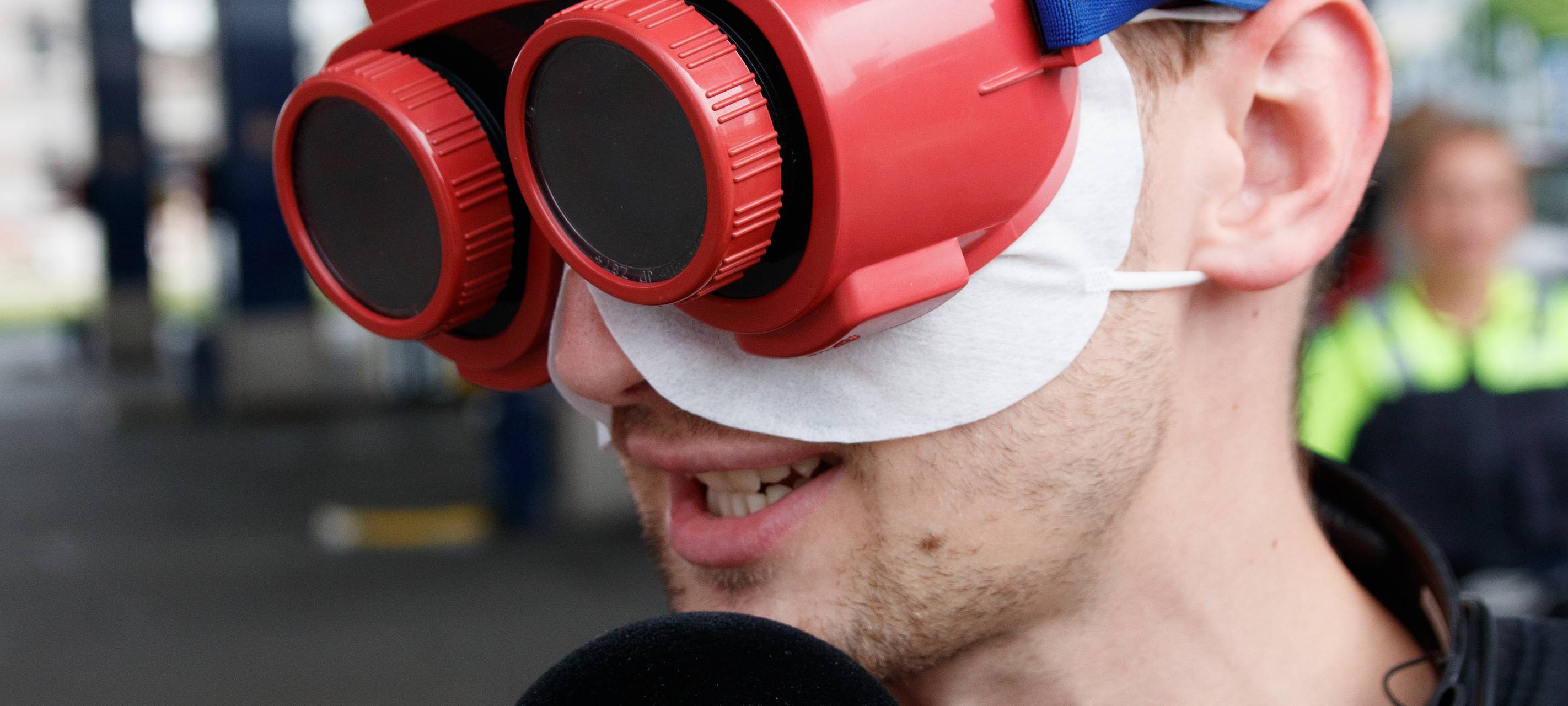 So war der Radio Essen-Verkehrsmeldertag