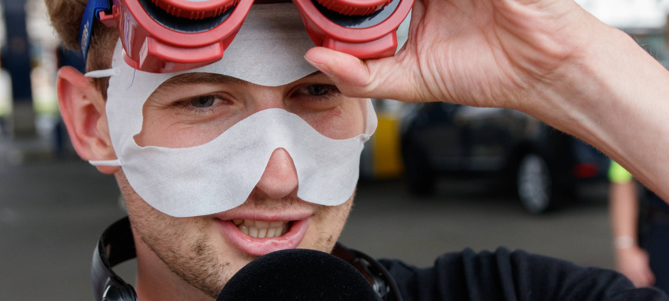 So war der Radio Essen-Verkehrsmeldertag