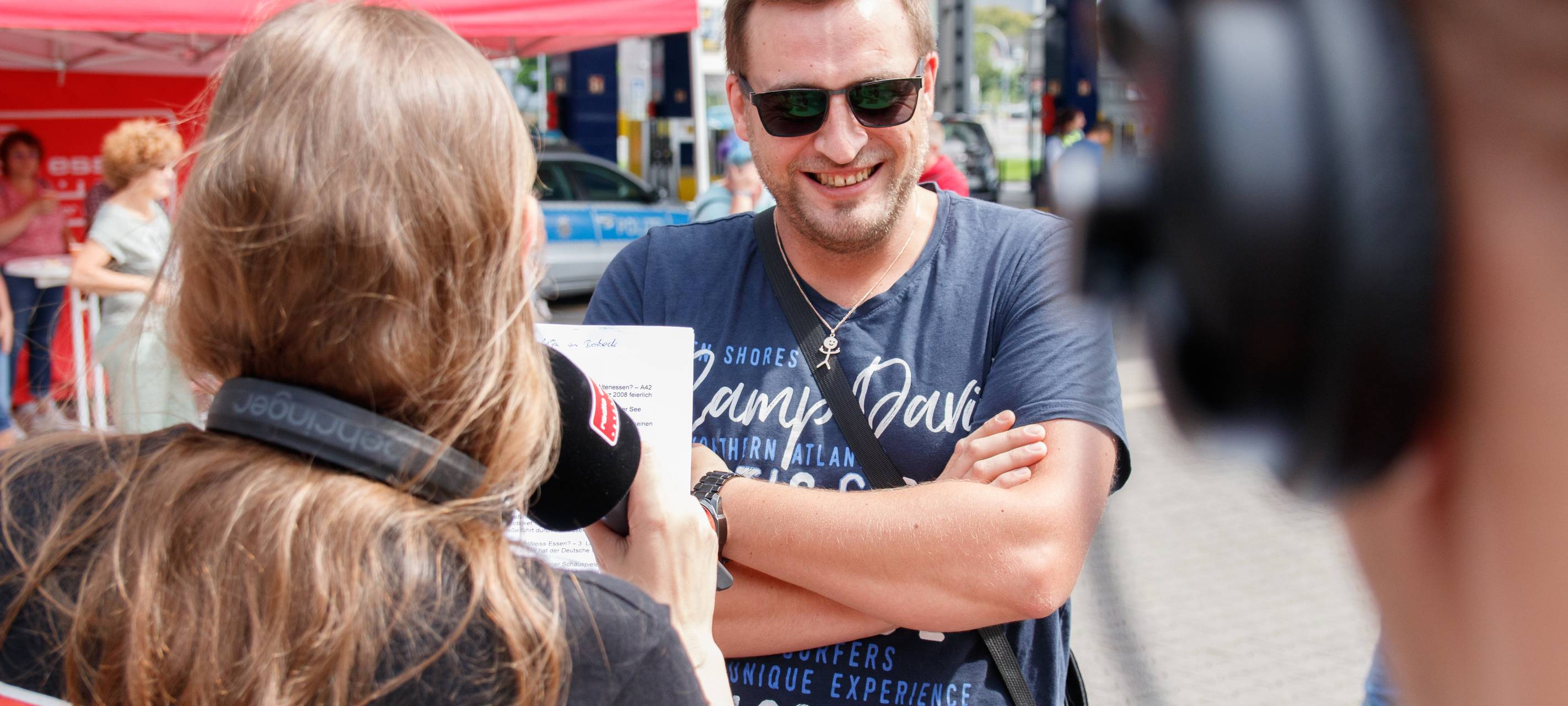 So war der Radio Essen-Verkehrsmeldertag