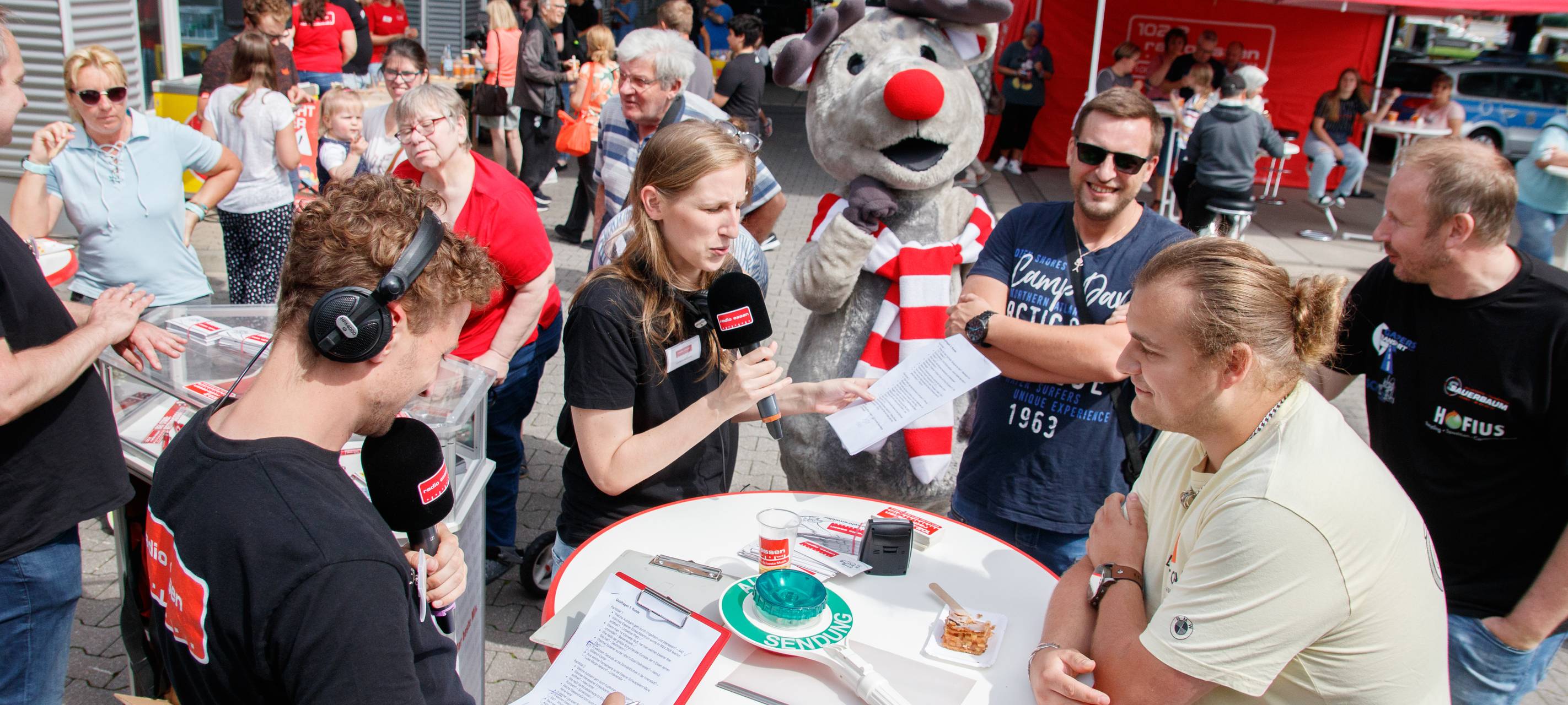 So war der Radio Essen-Verkehrsmeldertag