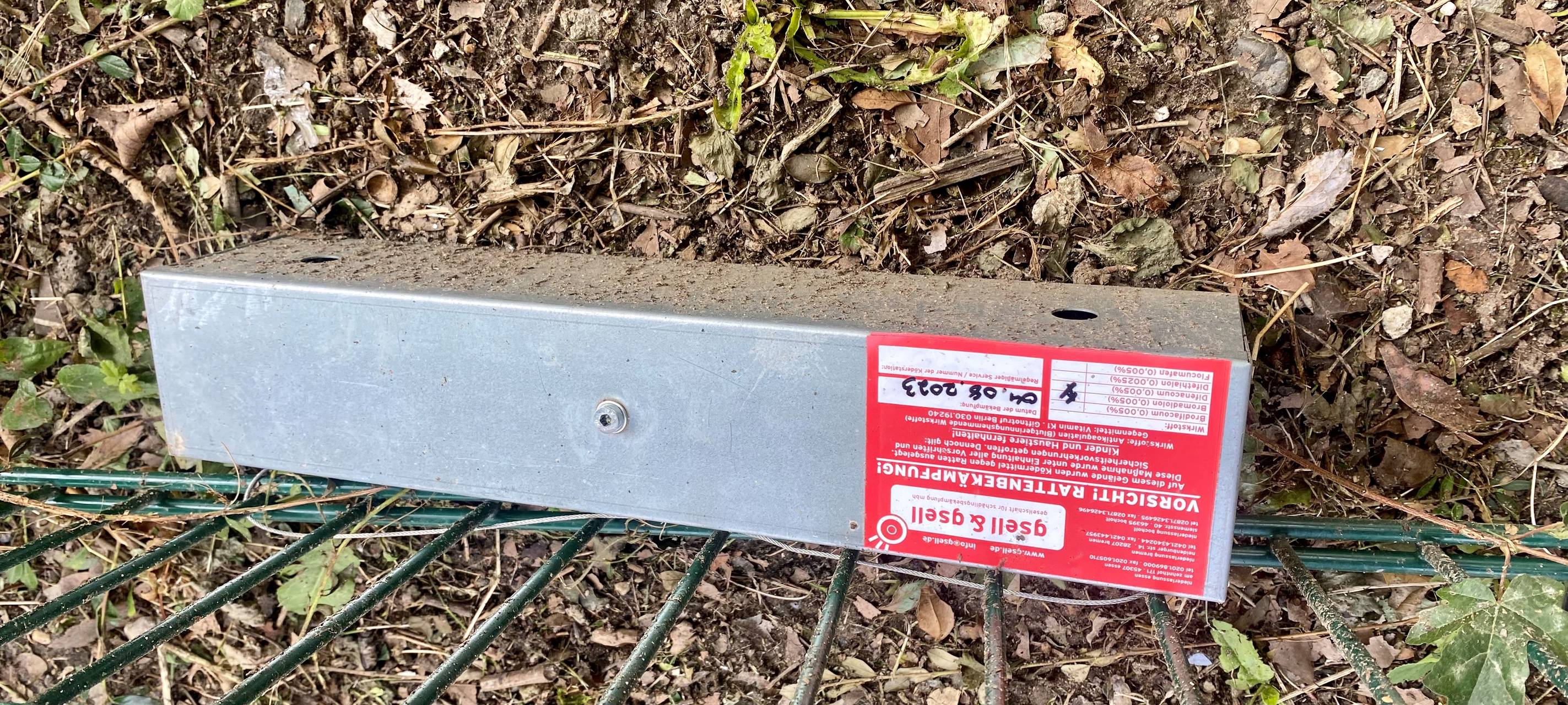 Spielplatz in Essen hat ein Ratten-Problem