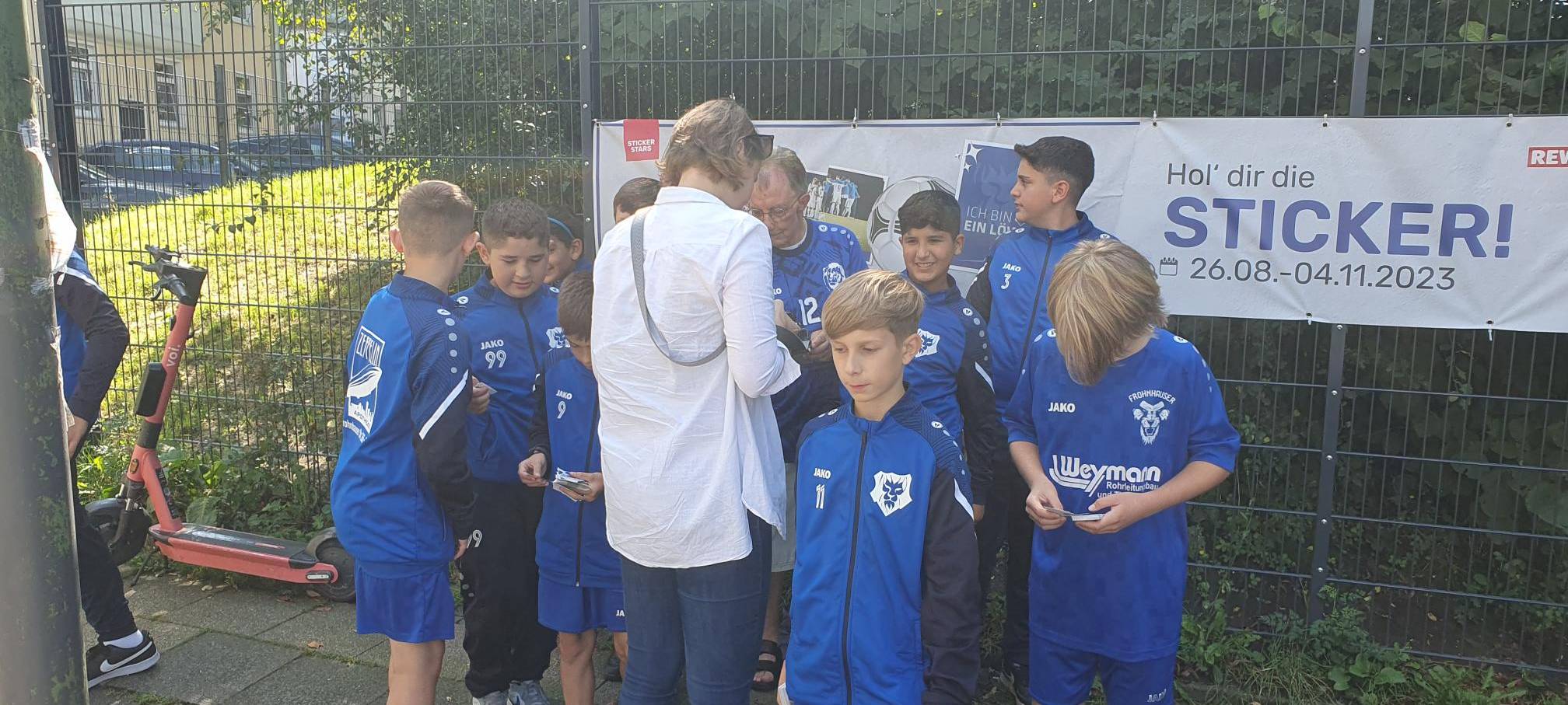 Verein aus Essen bekommt eigenes Stickeralbum