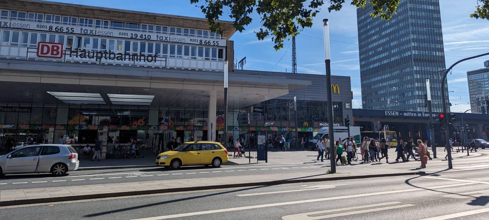 Hauptbahnhof Essen: Schüsse mit Leuchtpistole