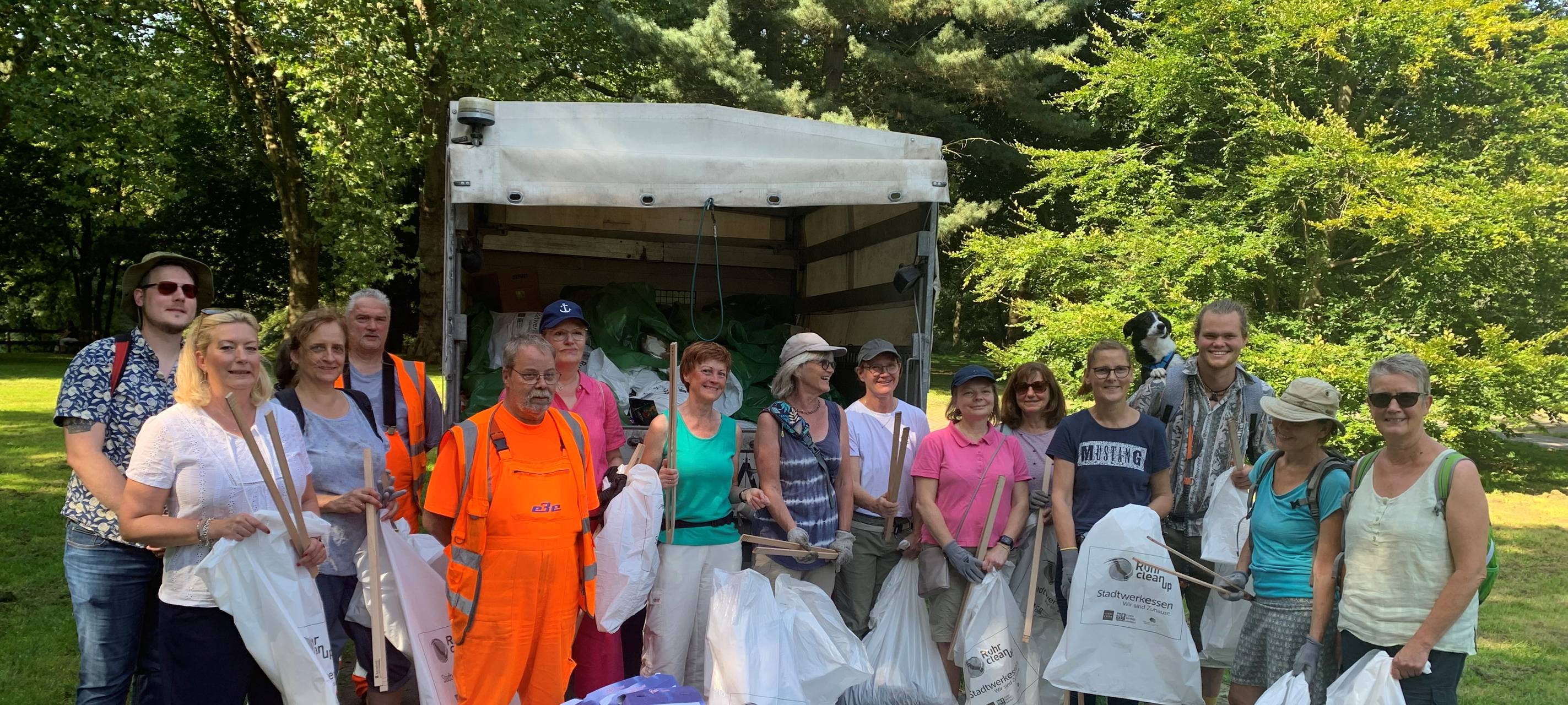 RuhrCleanUp in Essen läuft erfolgreich