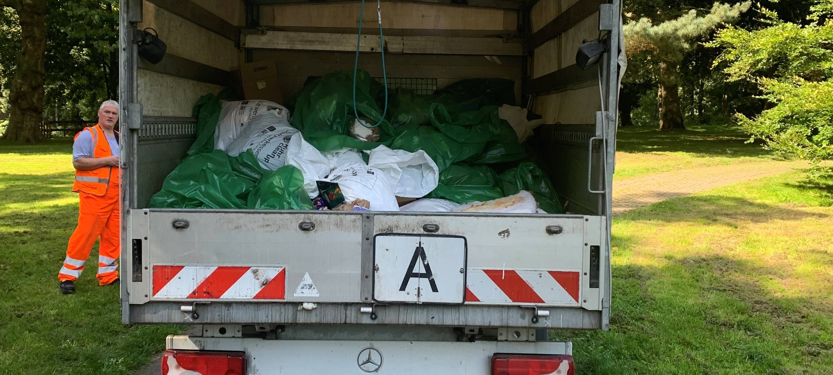 RuhrCleanUp in Essen läuft erfolgreich
