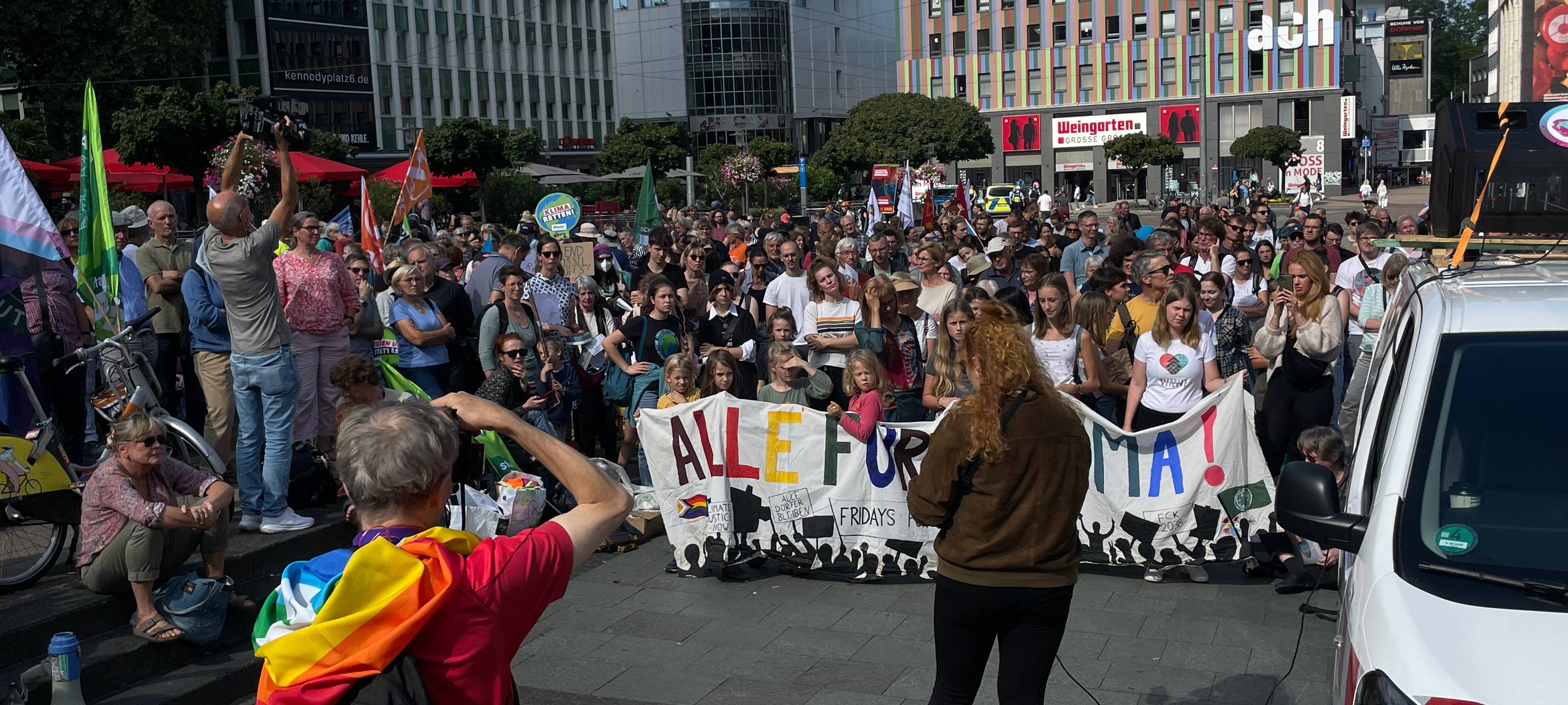 Große Klima-Demo in Essen: Fridays for Future stellen Forderungen an die Stadt