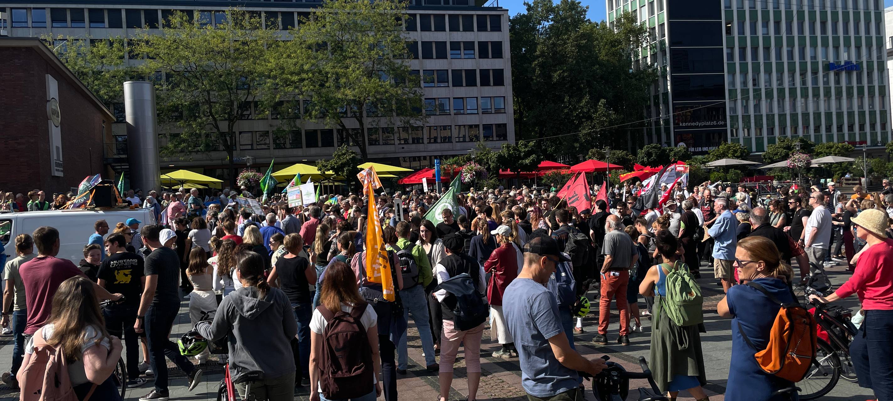 Große Klima-Demo in Essen: Fridays for Future stellen Forderungen an die Stadt