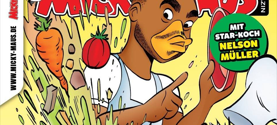 Sternekoch Nelson Müller aus Essen rettet im Mickey Maus-Magazin ein Restaurant.