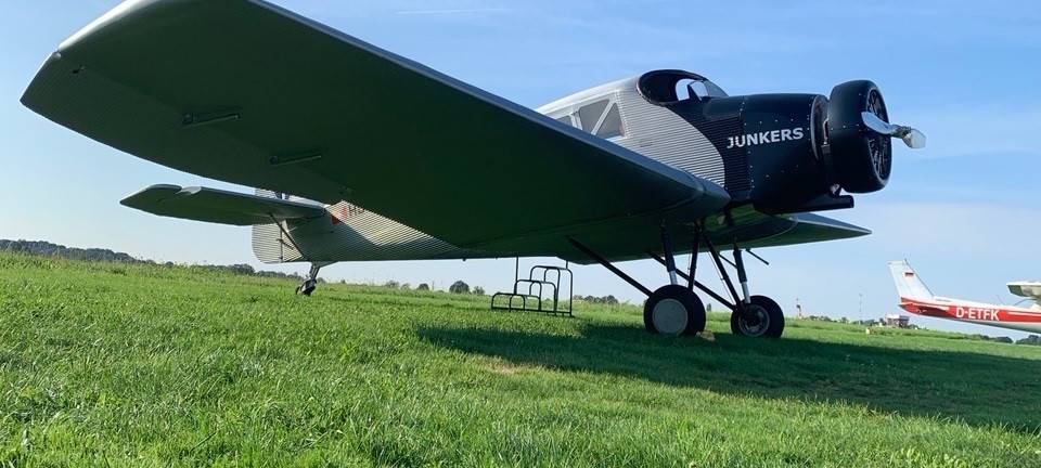 Rundflüge über Essen mit legendärem Flugzeug