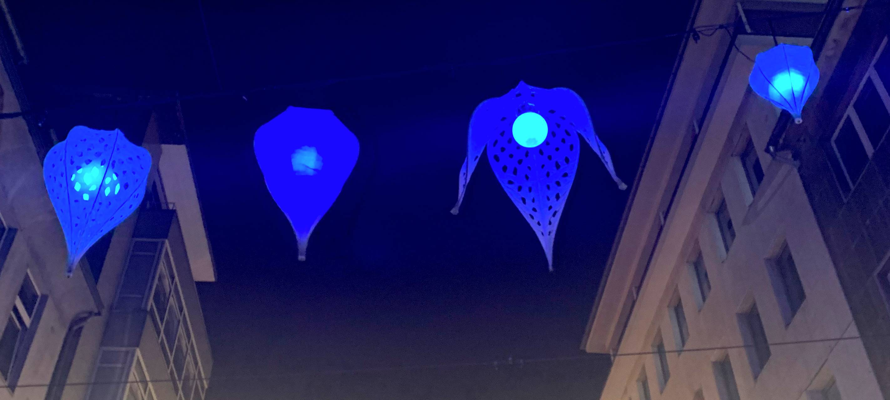 Essen Light Festival 2023 - Programm mit interaktivem Kunstwerk