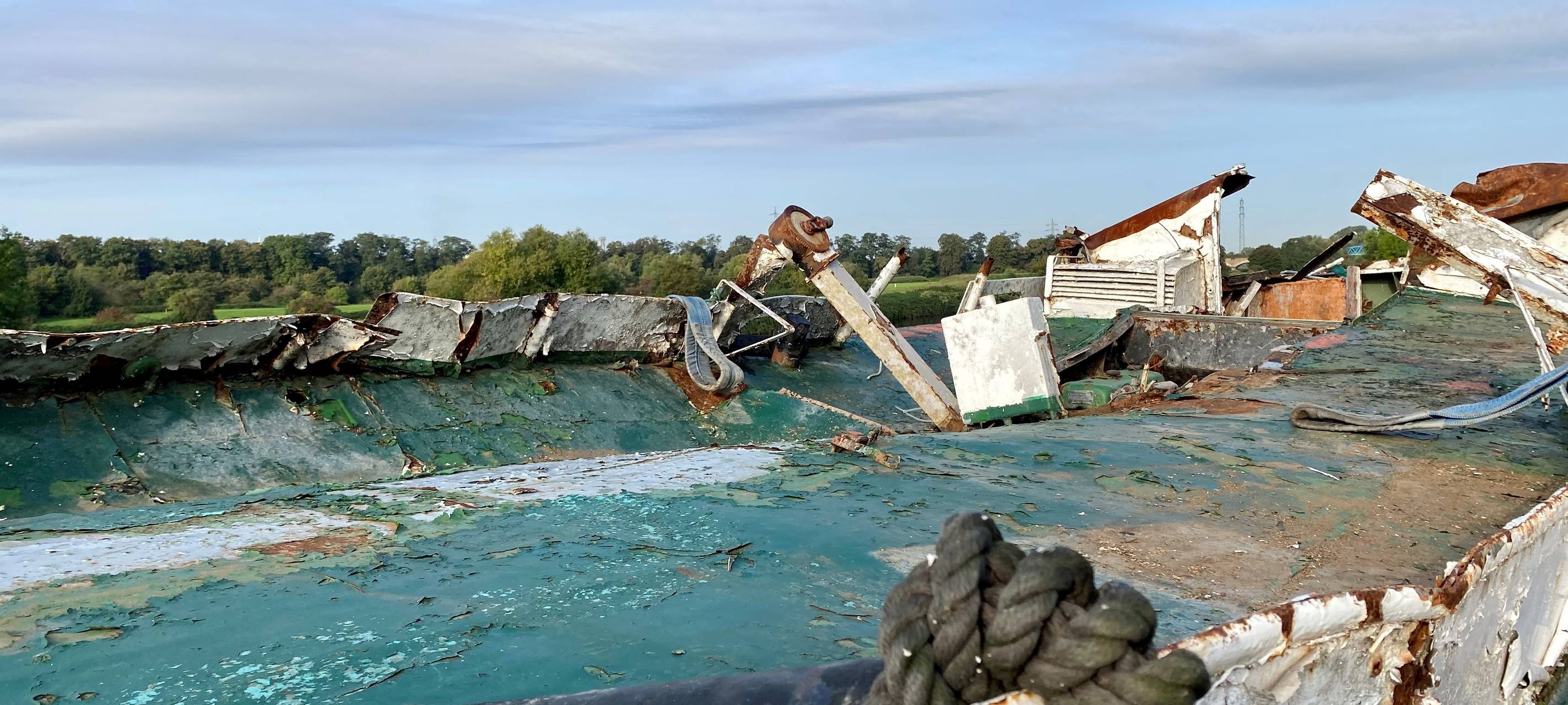 Die Moornixe von innen.