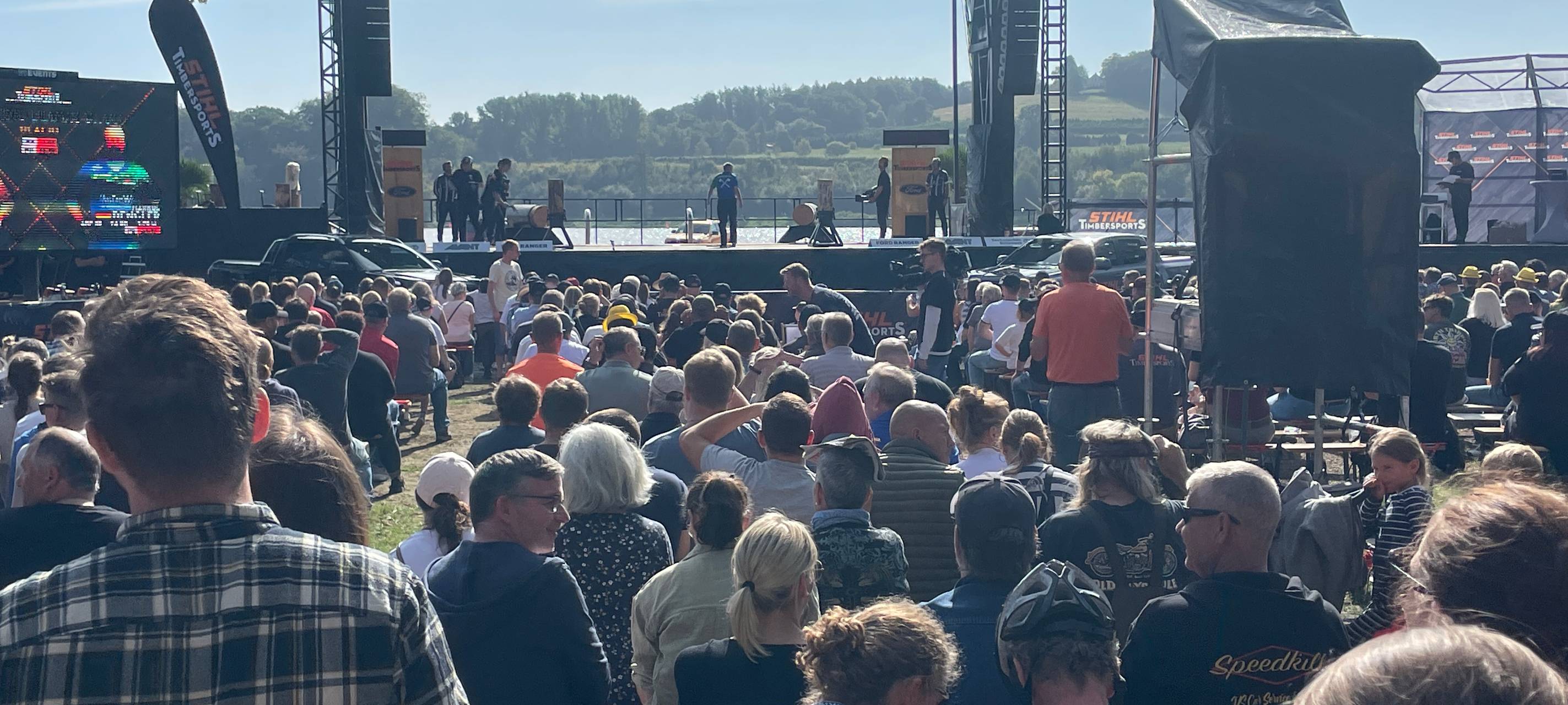 Seaside Beach Essen: Sägen um die Holzfällermeisterschaft 2023