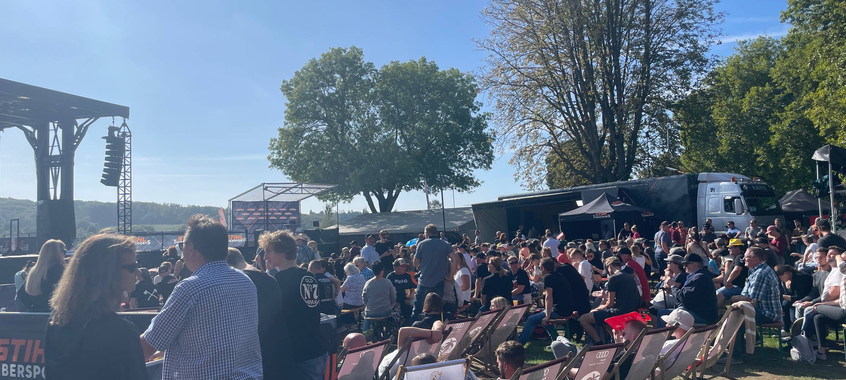 Seaside Beach Essen: Sägen um die Holzfällermeisterschaft 2023