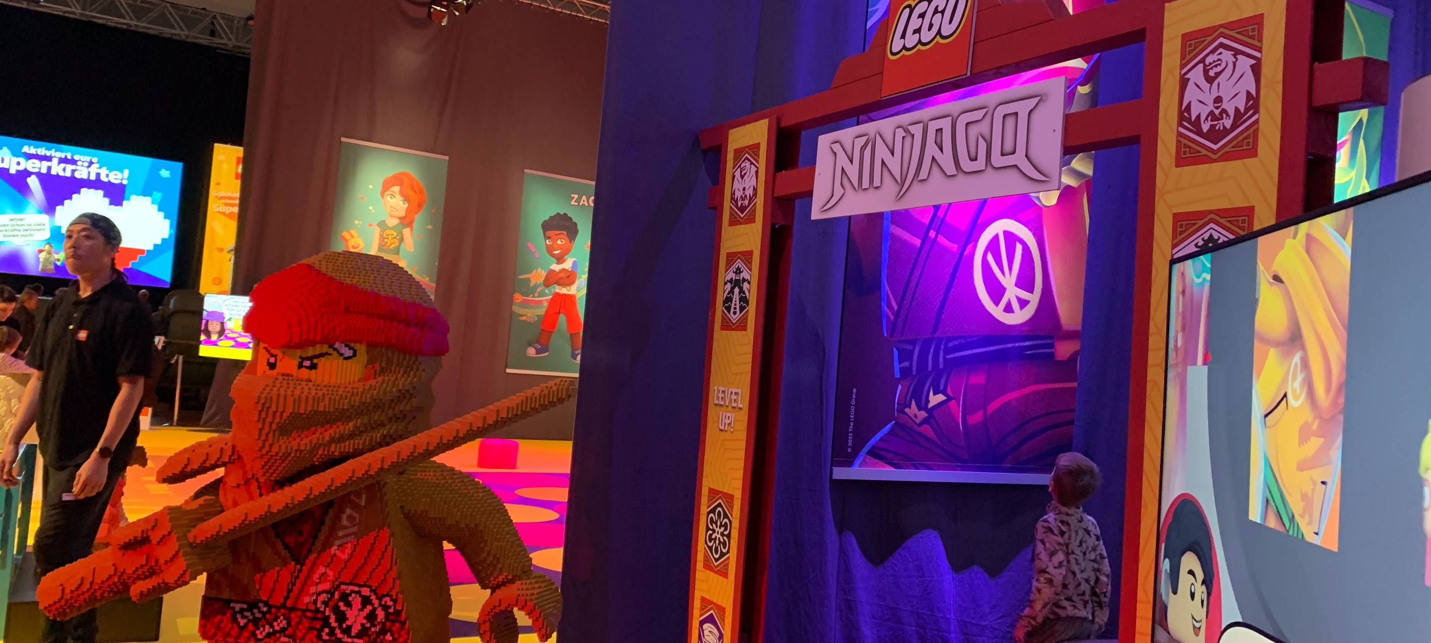 Das Tor in den Ninja-Parkour.