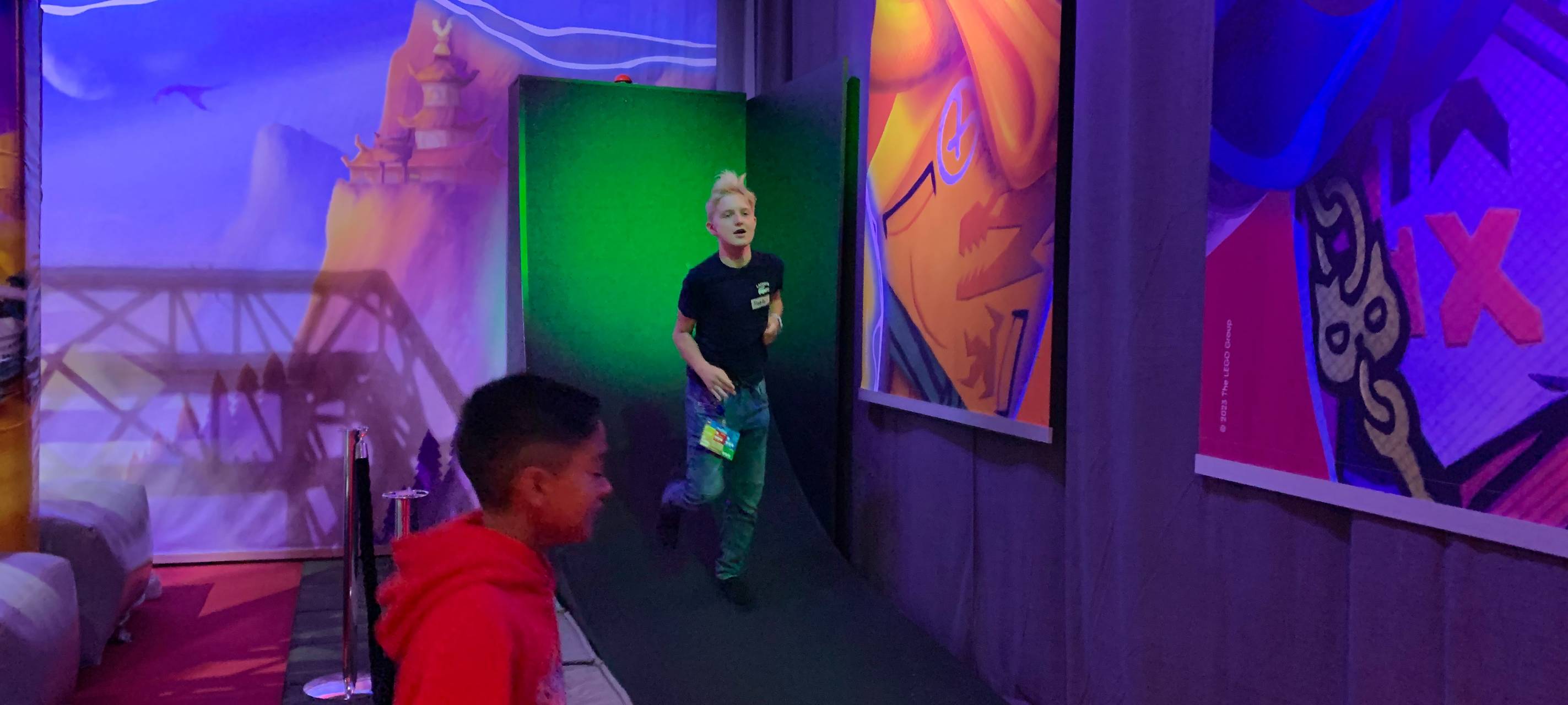 Die Wand hoch und den Buzzer drücken!