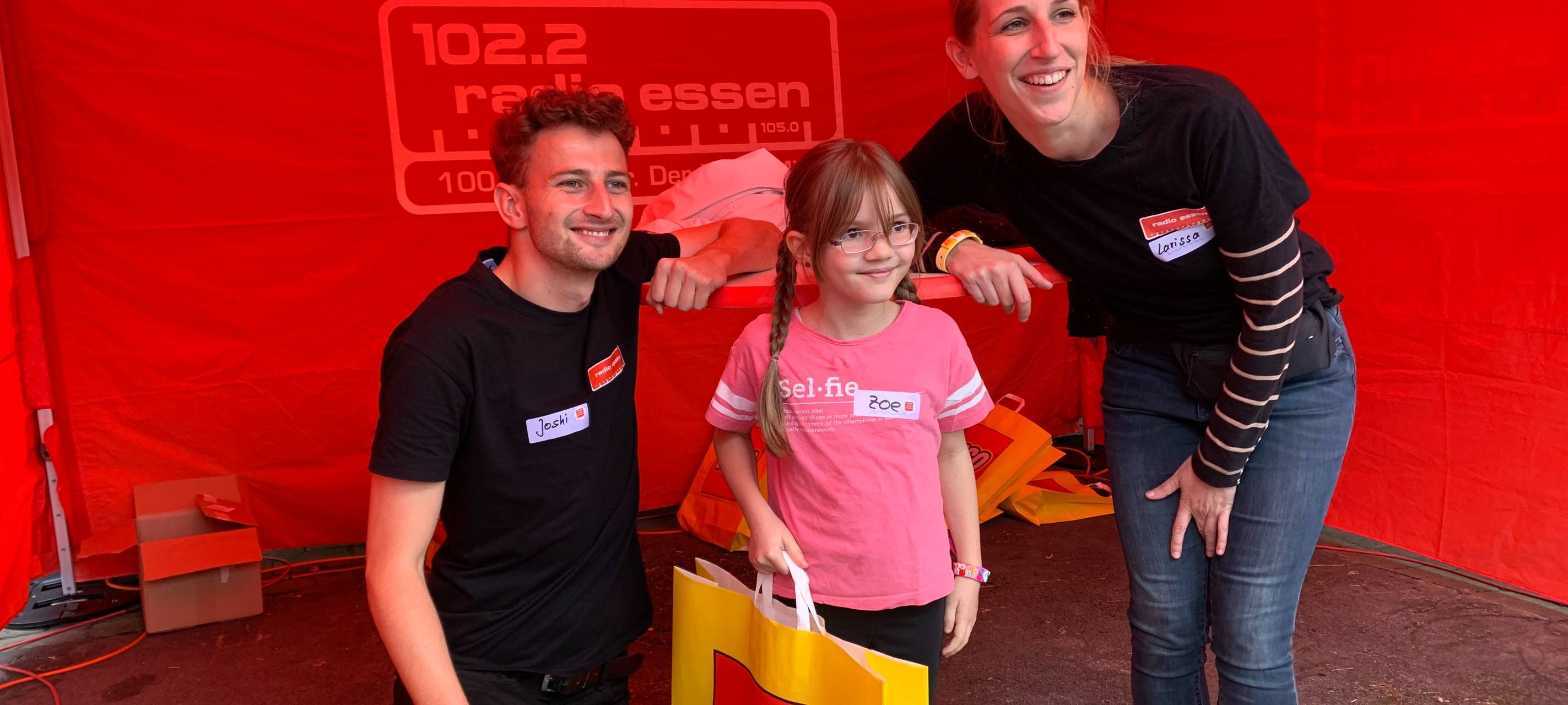 Am Ende gab es für alle noch eine große Belohnung! Hier für Zoe